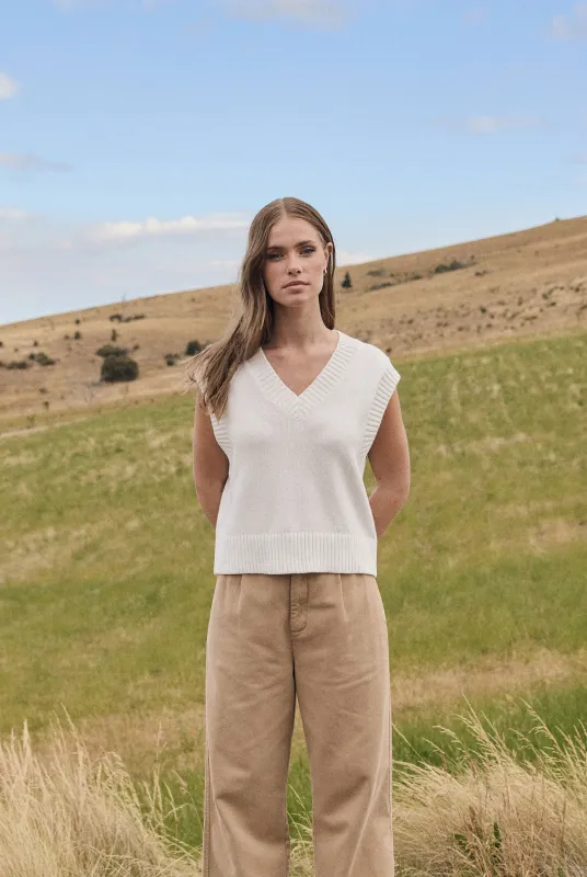 Maple Knit Vest sold by The Academy Brand