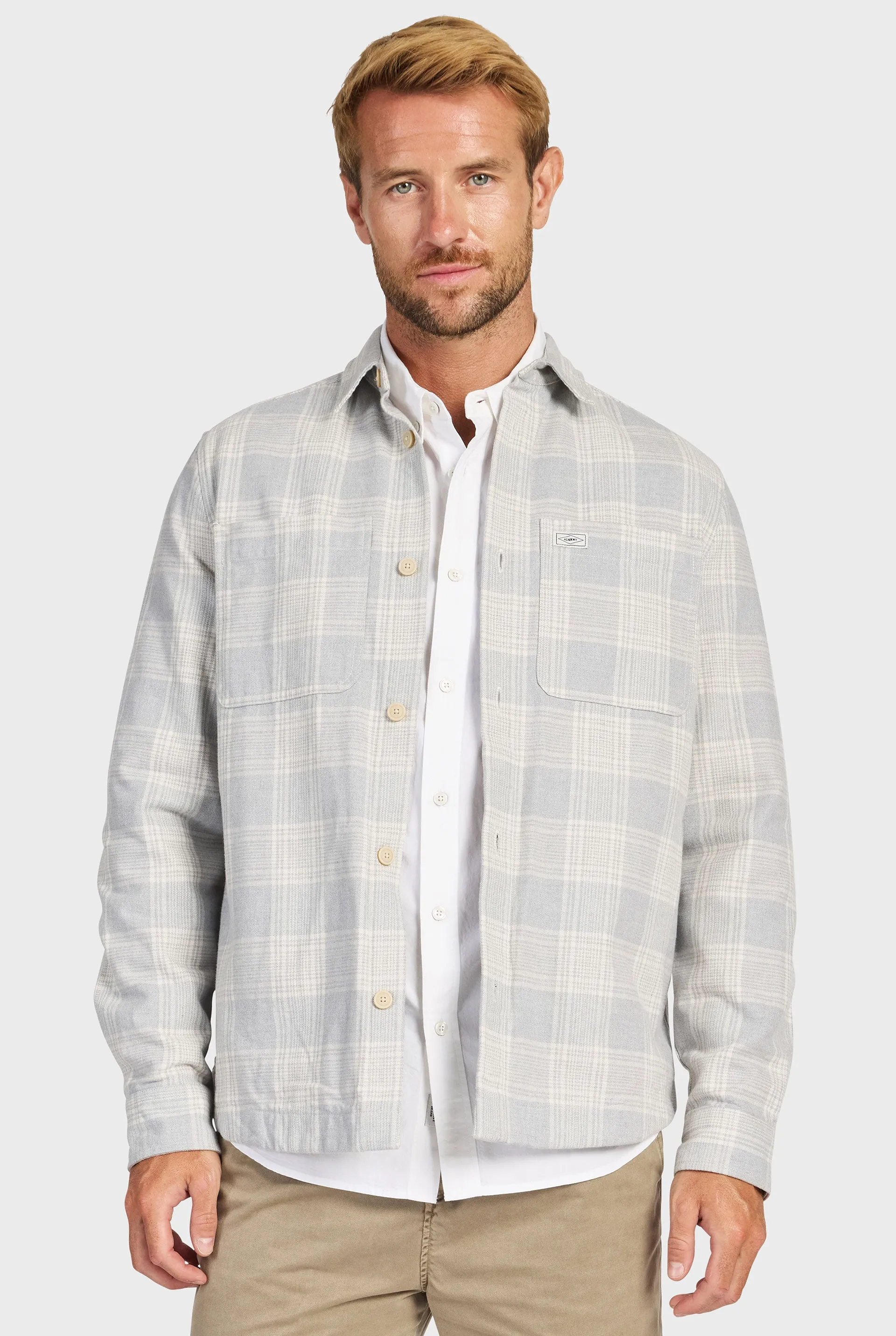 Hayden Check Overshirt sold by The Academy Brand product image thumbnail 2