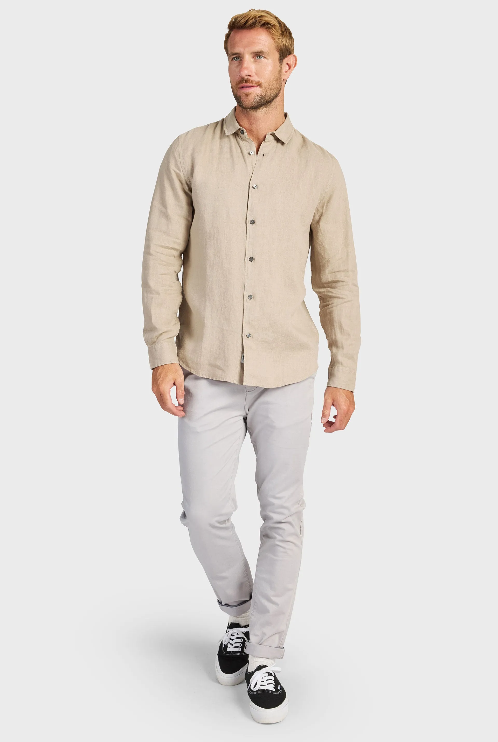 Mick Linen Shirt sold by The Academy Brand product image thumbnail 2