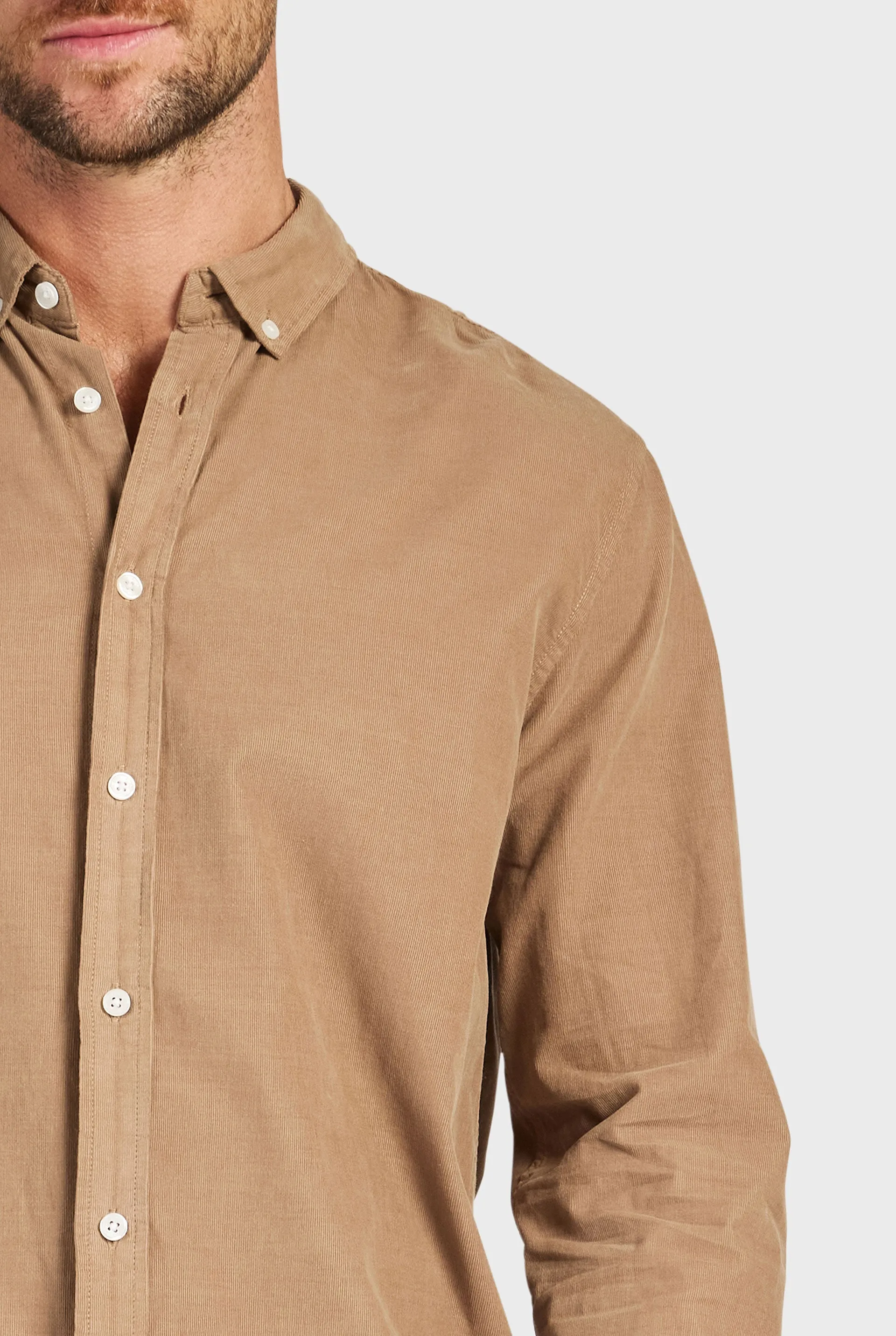 Micro Cord Shirt sold by The Academy Brand product image thumbnail 2