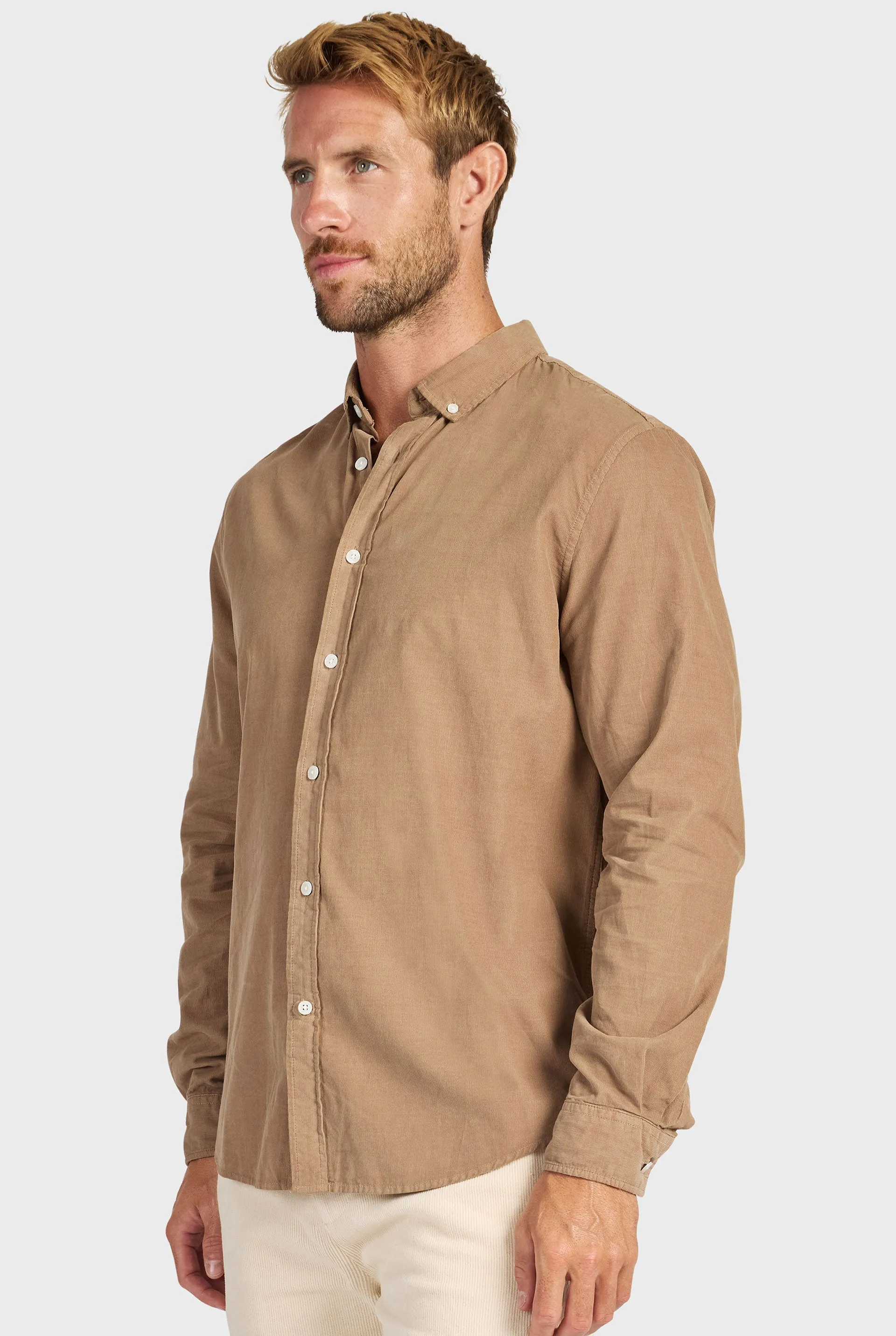 Micro Cord Shirt sold by The Academy Brand product image thumbnail 3