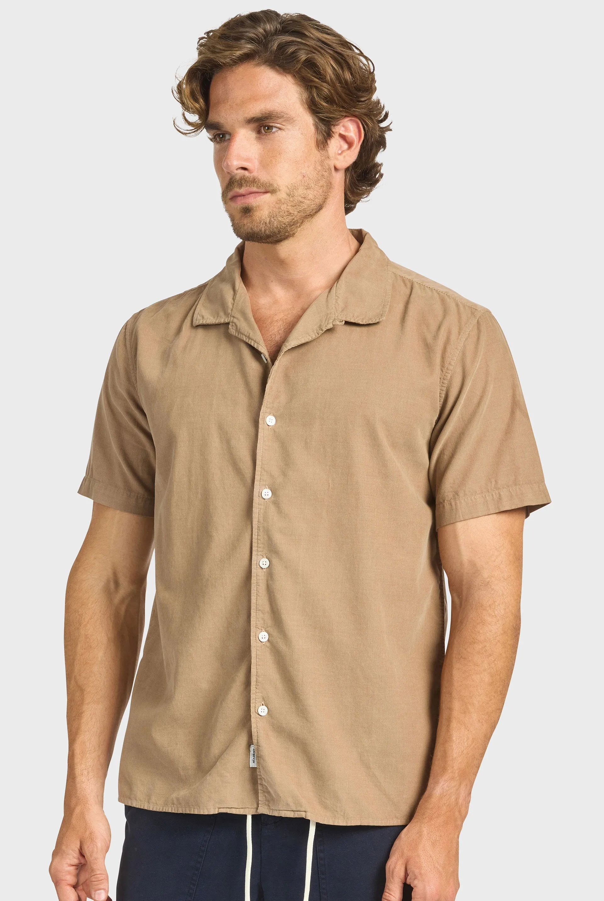 Micro Cord SS Shirt sold by The Academy Brand product image thumbnail 5