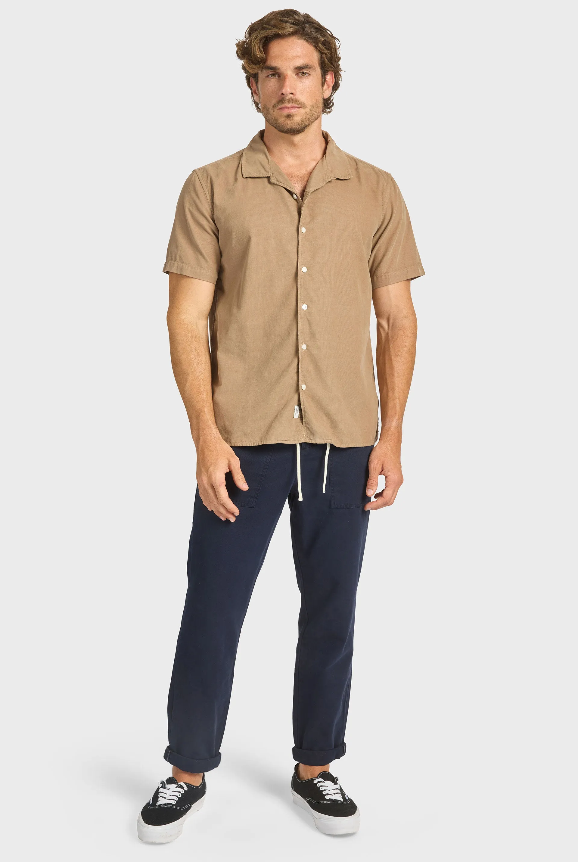 Micro Cord SS Shirt sold by The Academy Brand product image thumbnail 4