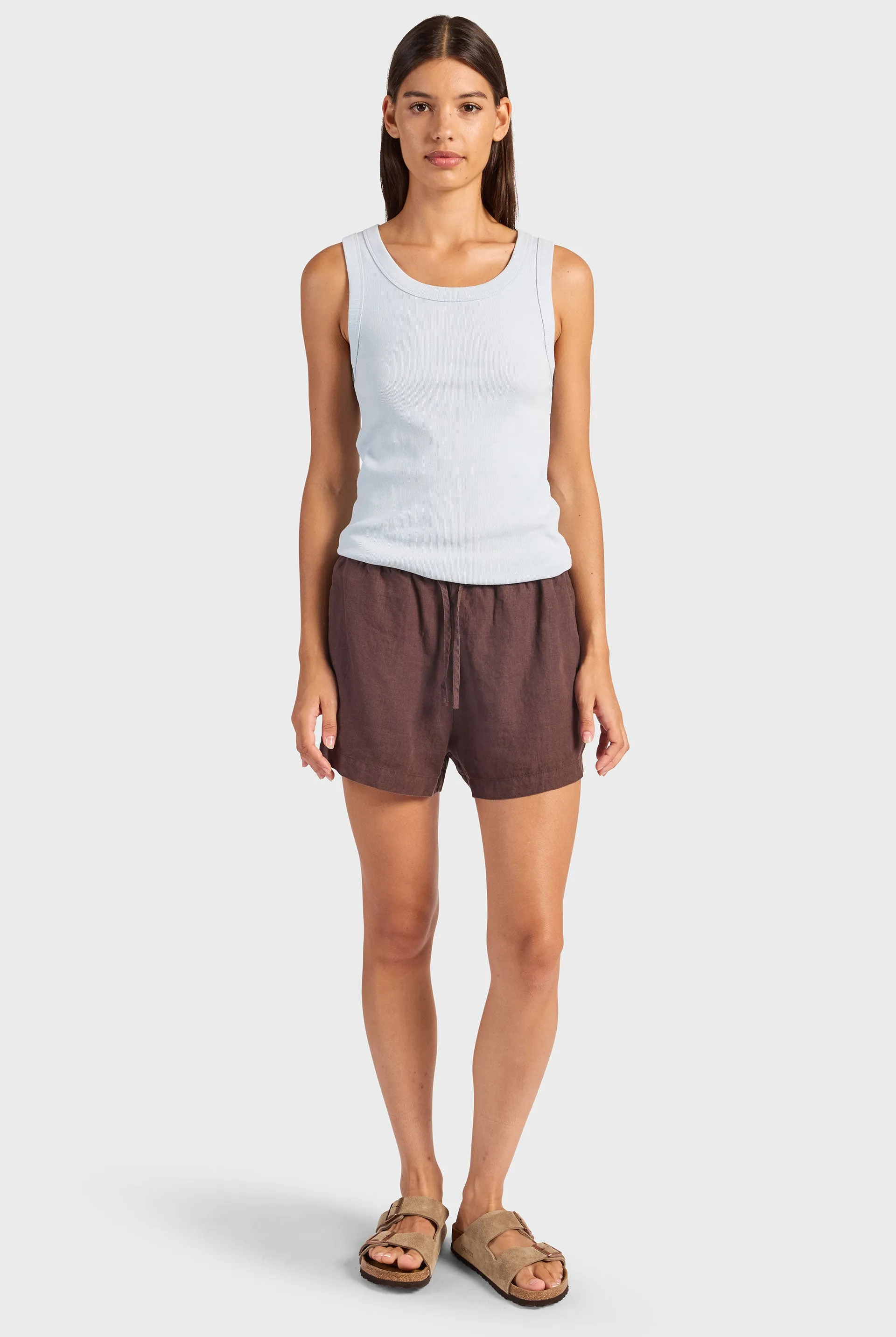 Essential Rib Tank sold by The Academy Brand