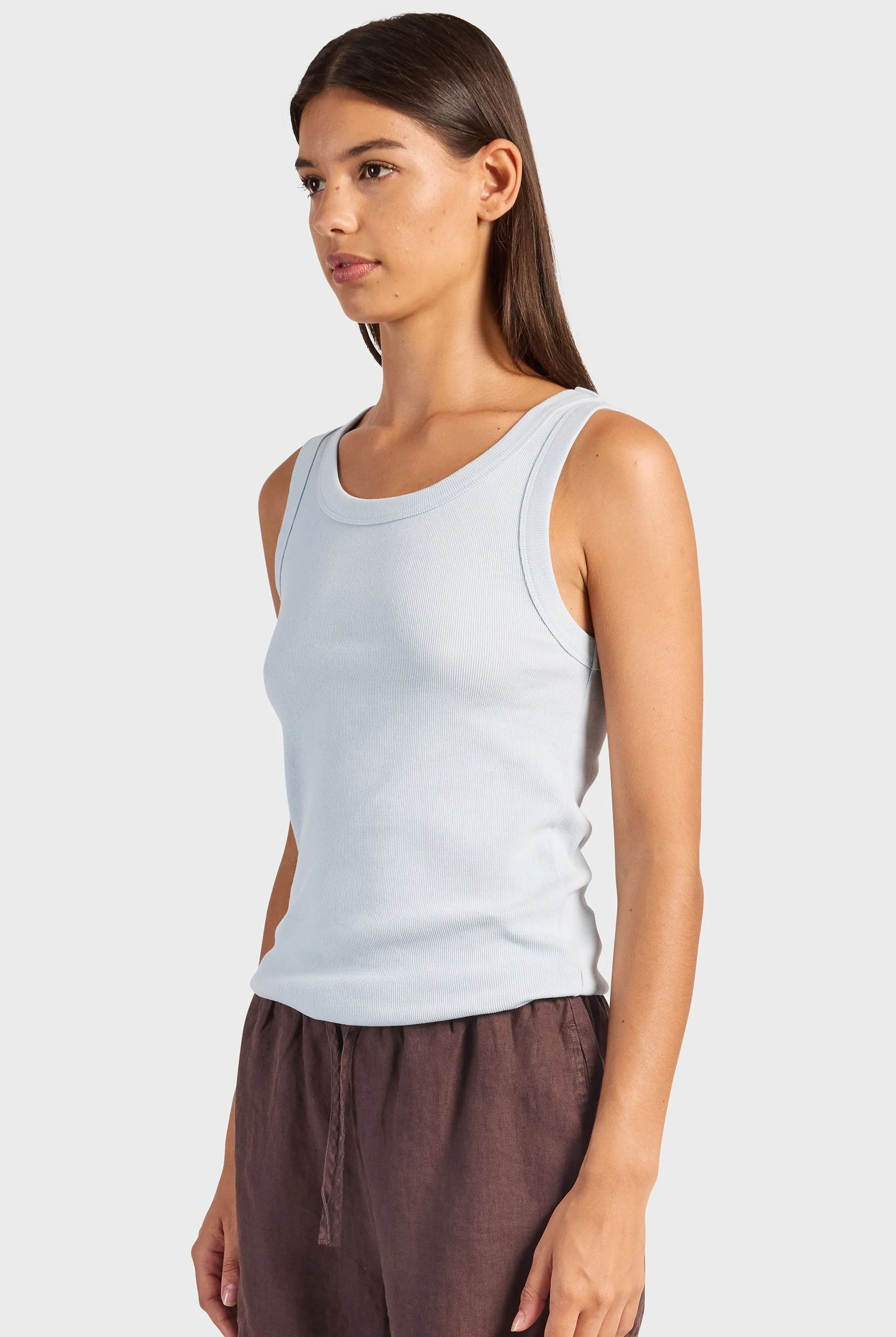 Essential Rib Tank sold by The Academy Brand product image thumbnail 4