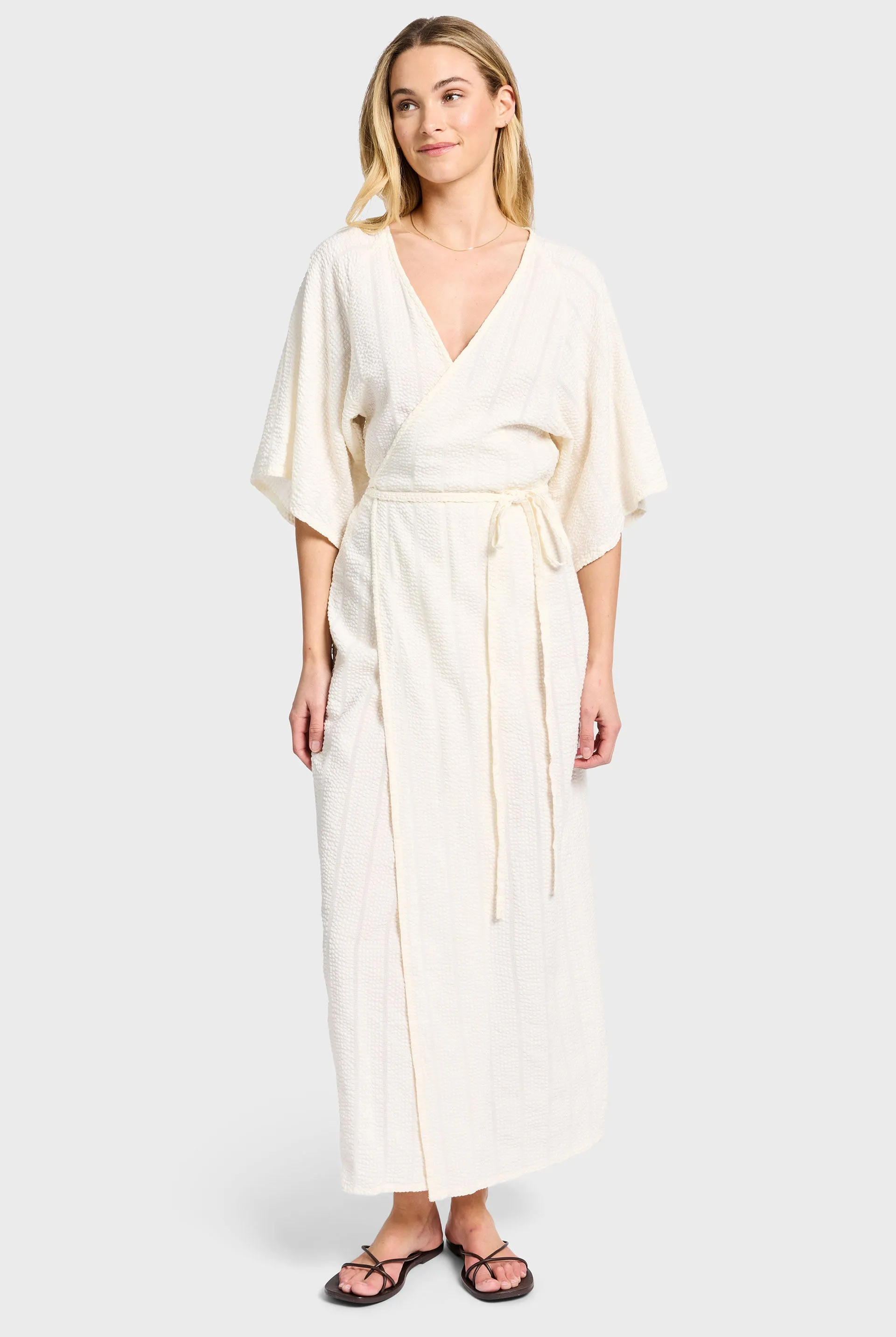 Voight Wrap Dress sold by The Academy Brand product image thumbnail 3