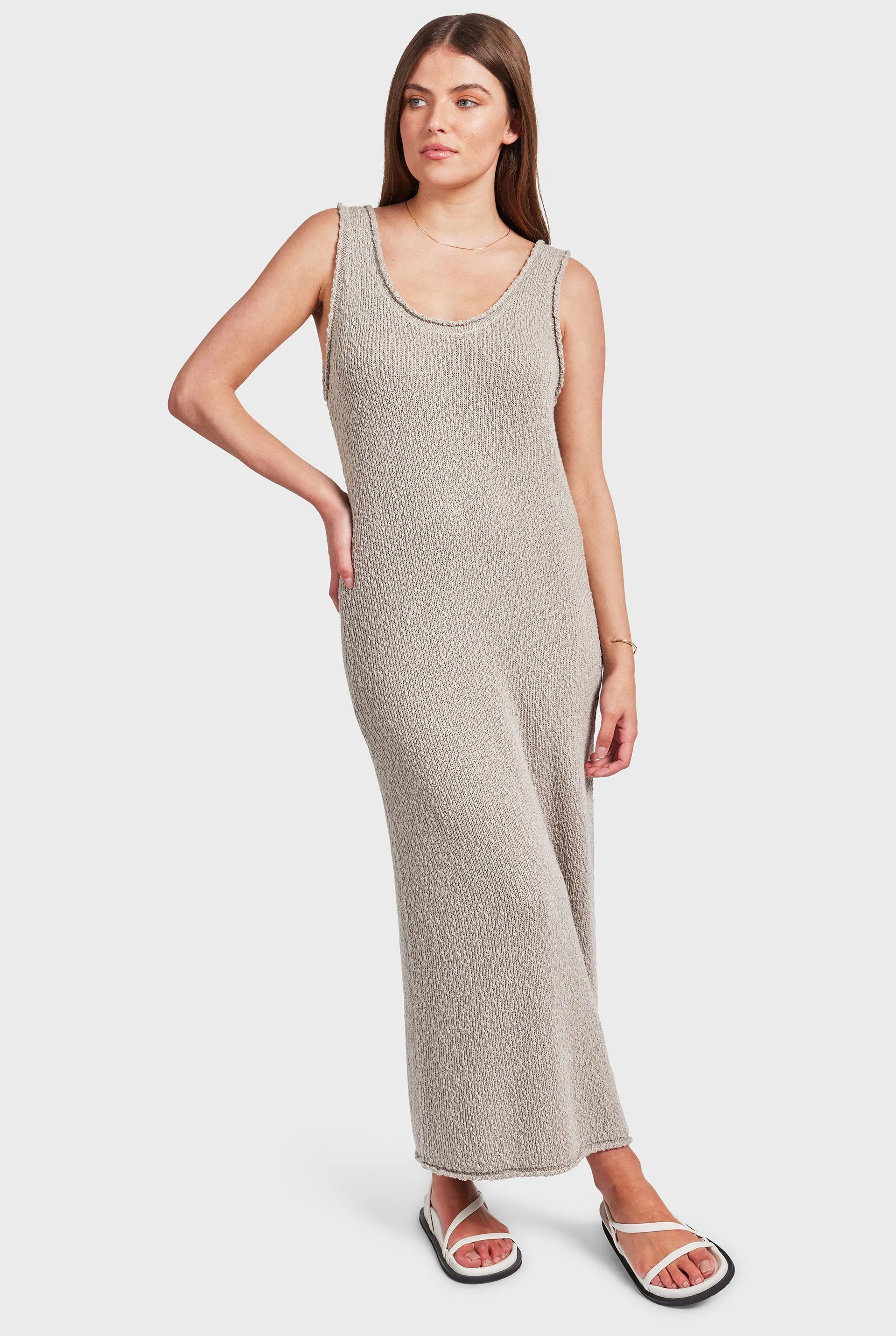 Daisy Boucle Knit Dress sold by The Academy Brand product image thumbnail 2