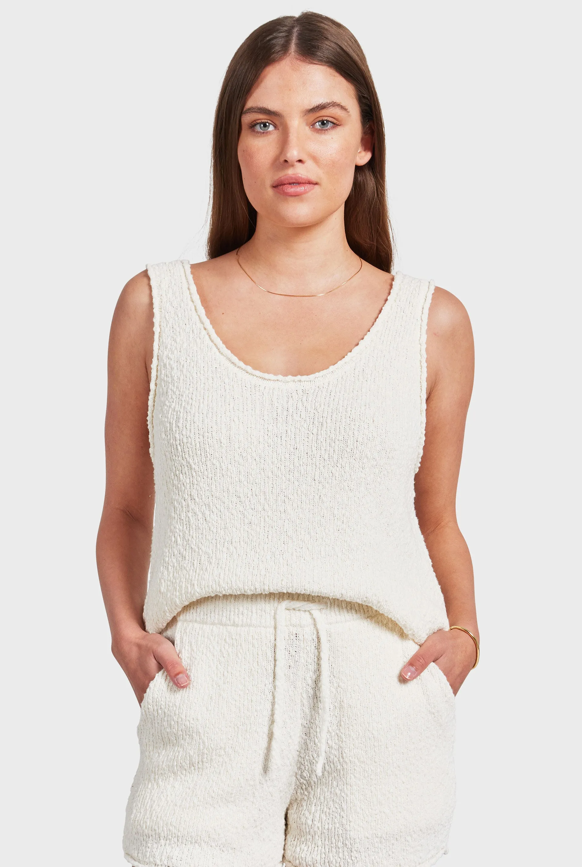 Daisy Boucle Knit Top sold by The Academy Brand product image thumbnail 2