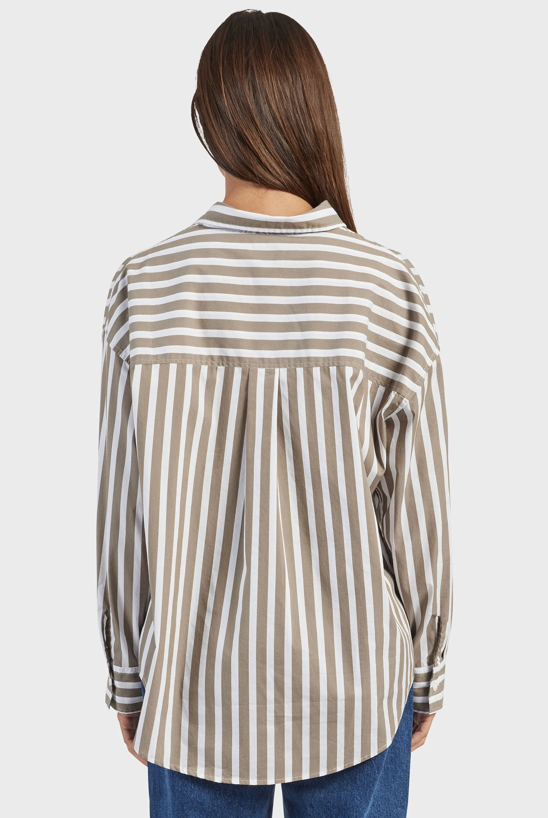 Mia Stripe Shirt sold by The Academy Brand product image thumbnail 5