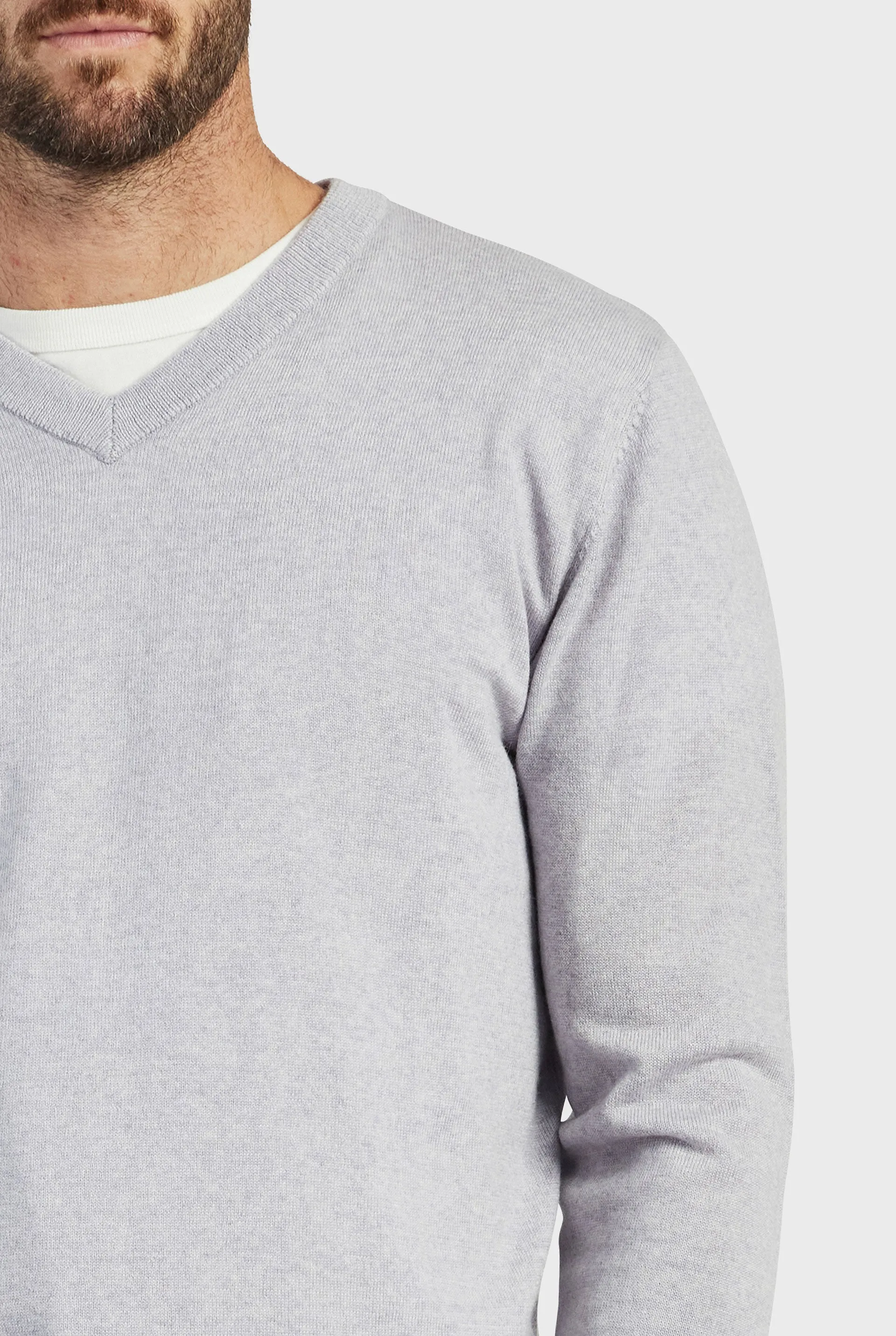 Academy Merino V-Neck sold by The Academy Brand product image thumbnail 4