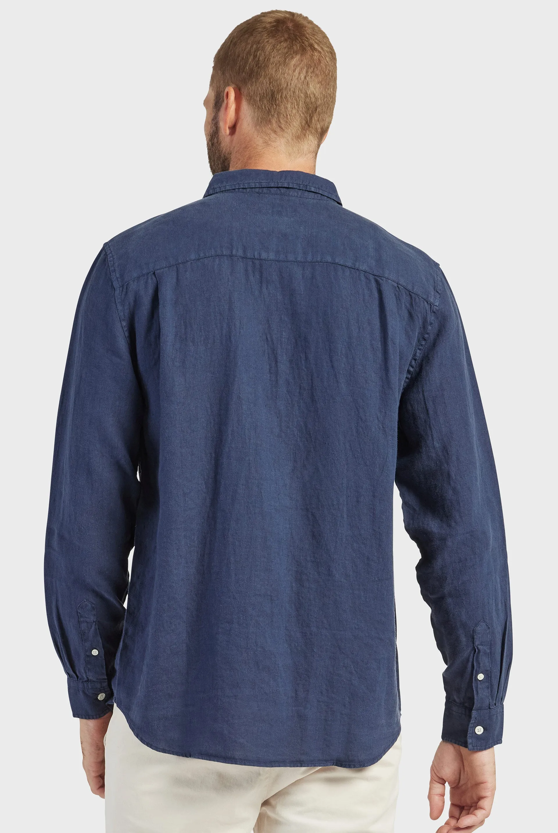 Mick Linen Shirt sold by The Academy Brand product image thumbnail 5