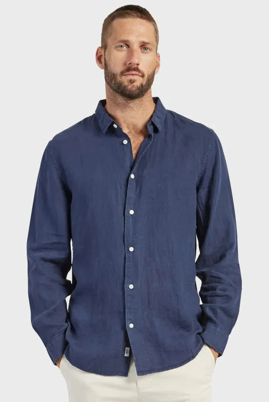 Mick Linen Shirt sold by The Academy Brand