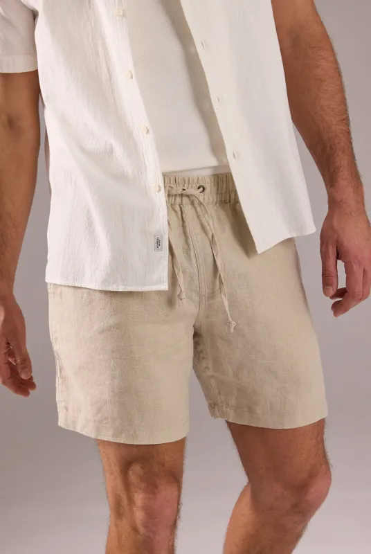 Riviera Linen Short sold by The Academy Brand