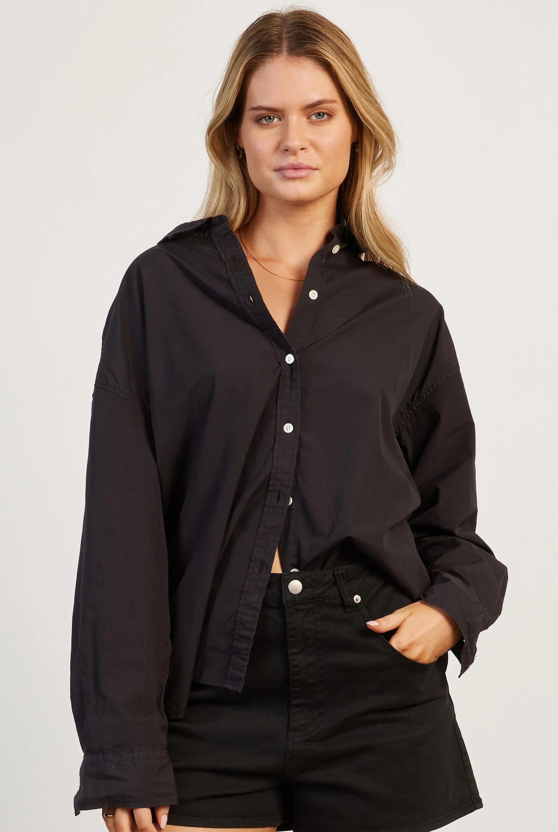 Frankie Poplin Shirt sold by The Academy Brand product image thumbnail 2