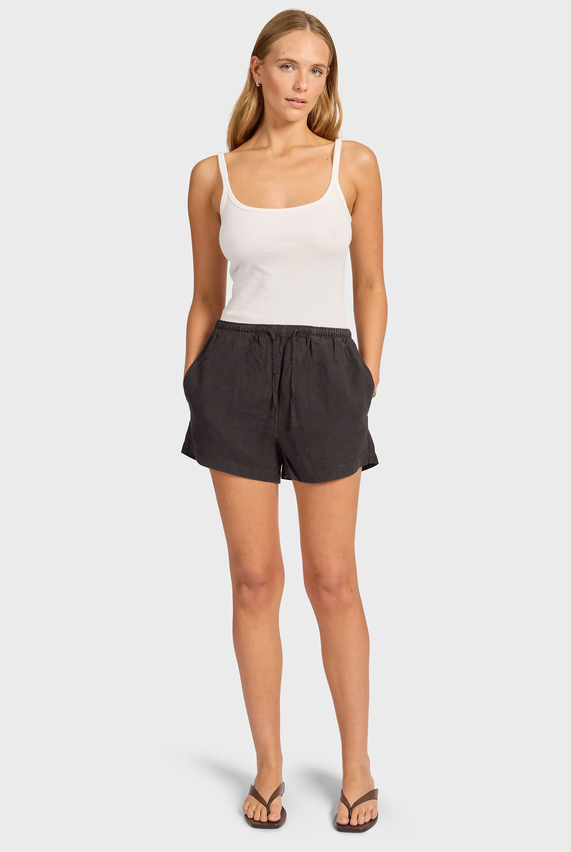 Riviera Linen Short sold by The Academy Brand product image thumbnail 2