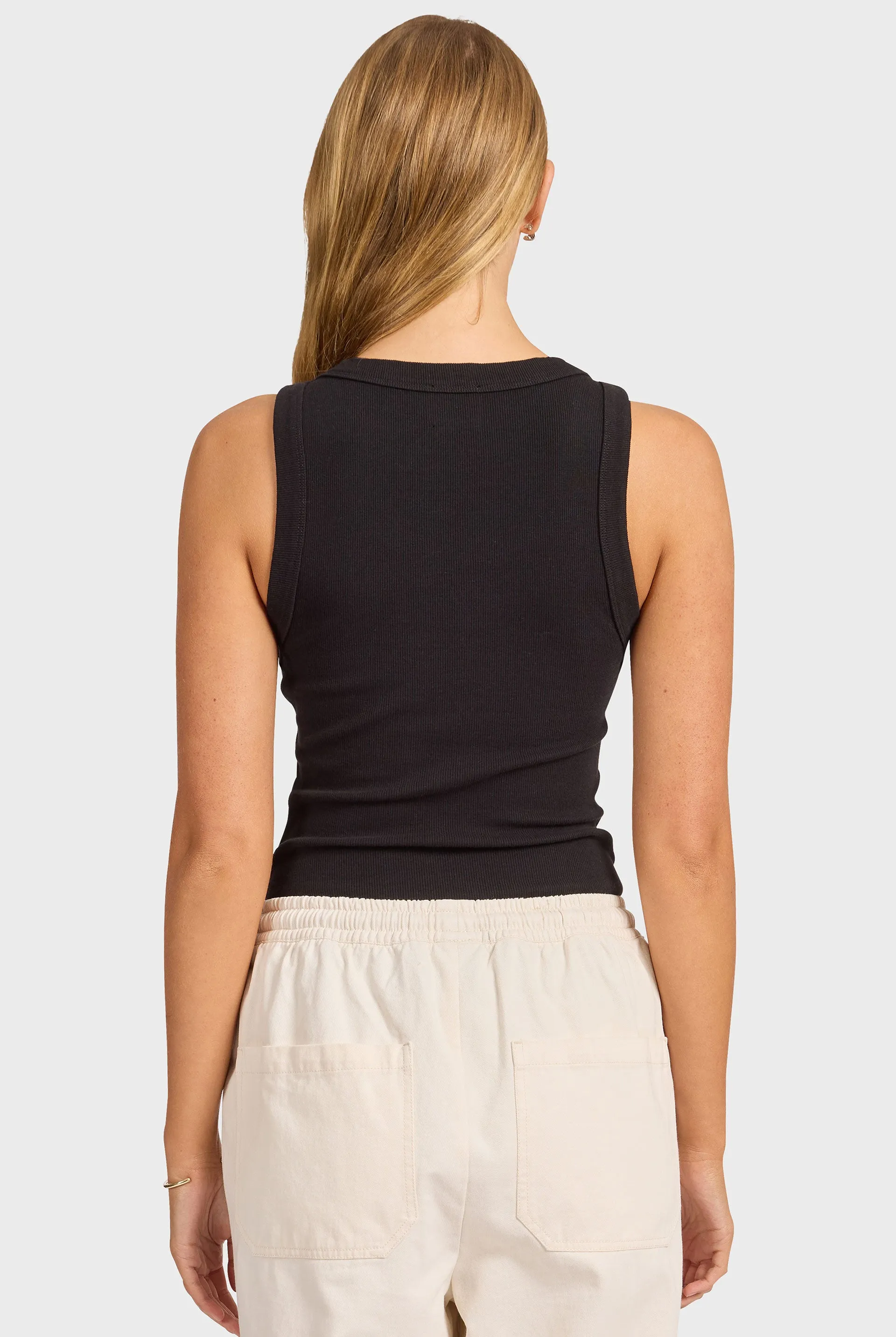 Essential Rib Tank sold by The Academy Brand product image thumbnail 5
