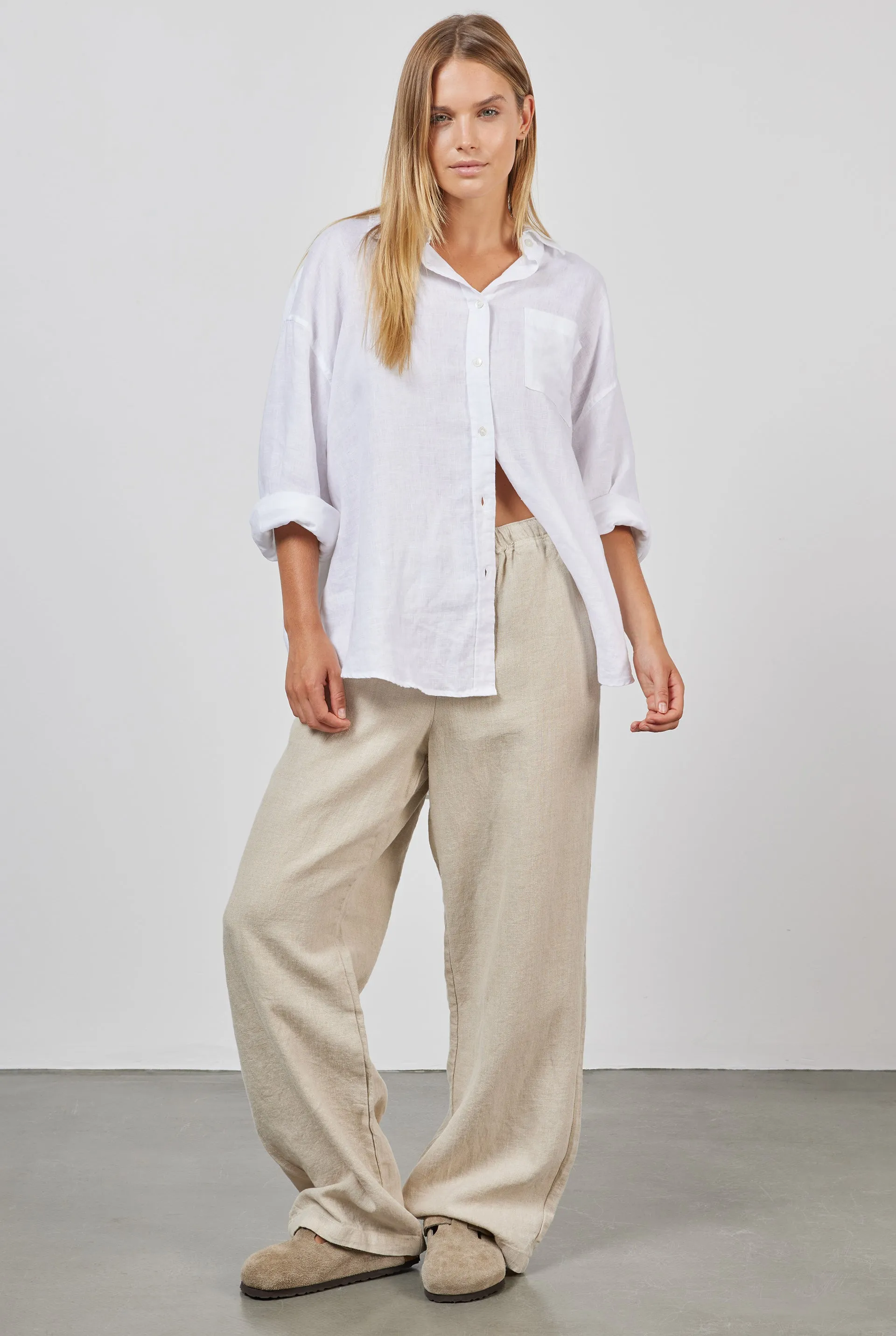 Riviera Linen Pant sold by The Academy Brand product image thumbnail 3