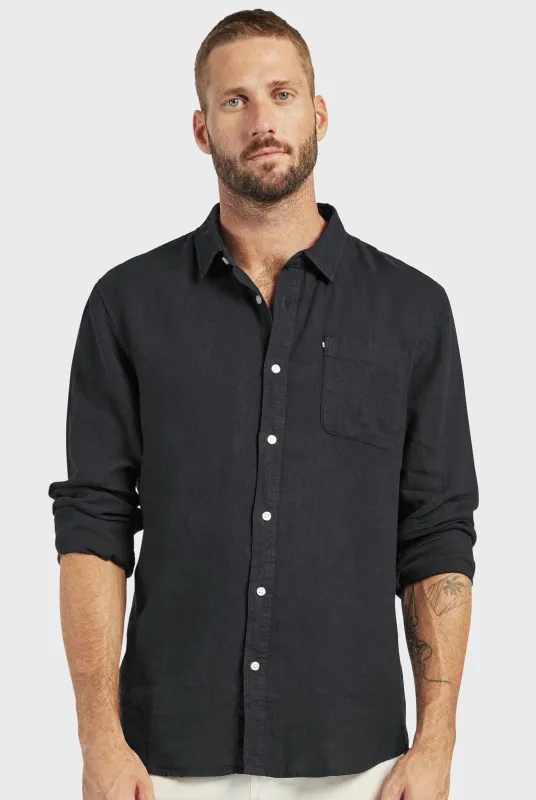 Hampton Linen Shirt sold by The Academy Brand