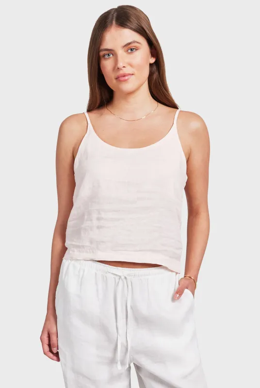 Essential Linen Cami sold by The Academy Brand