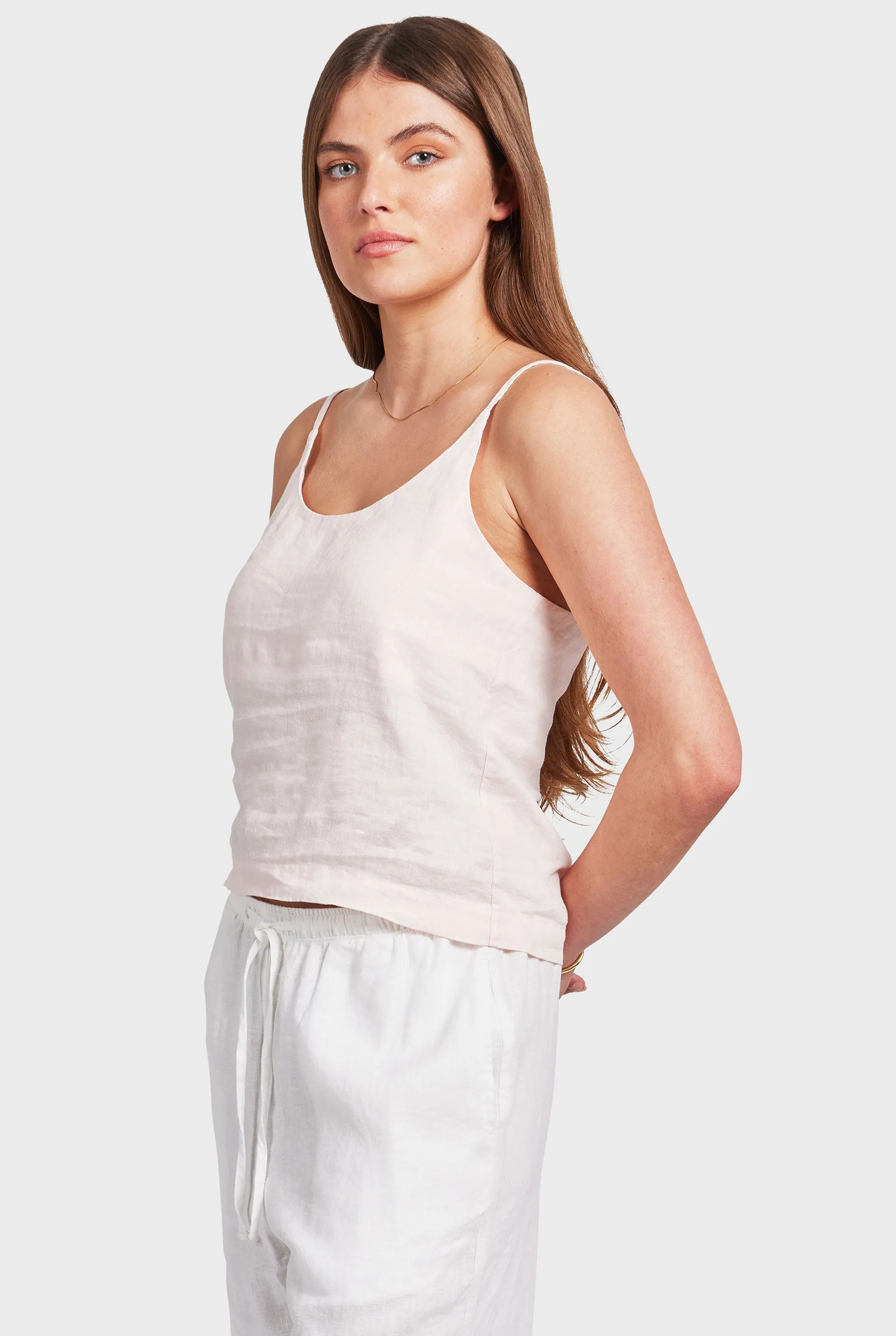 Essential Linen Cami sold by The Academy Brand product image thumbnail 4