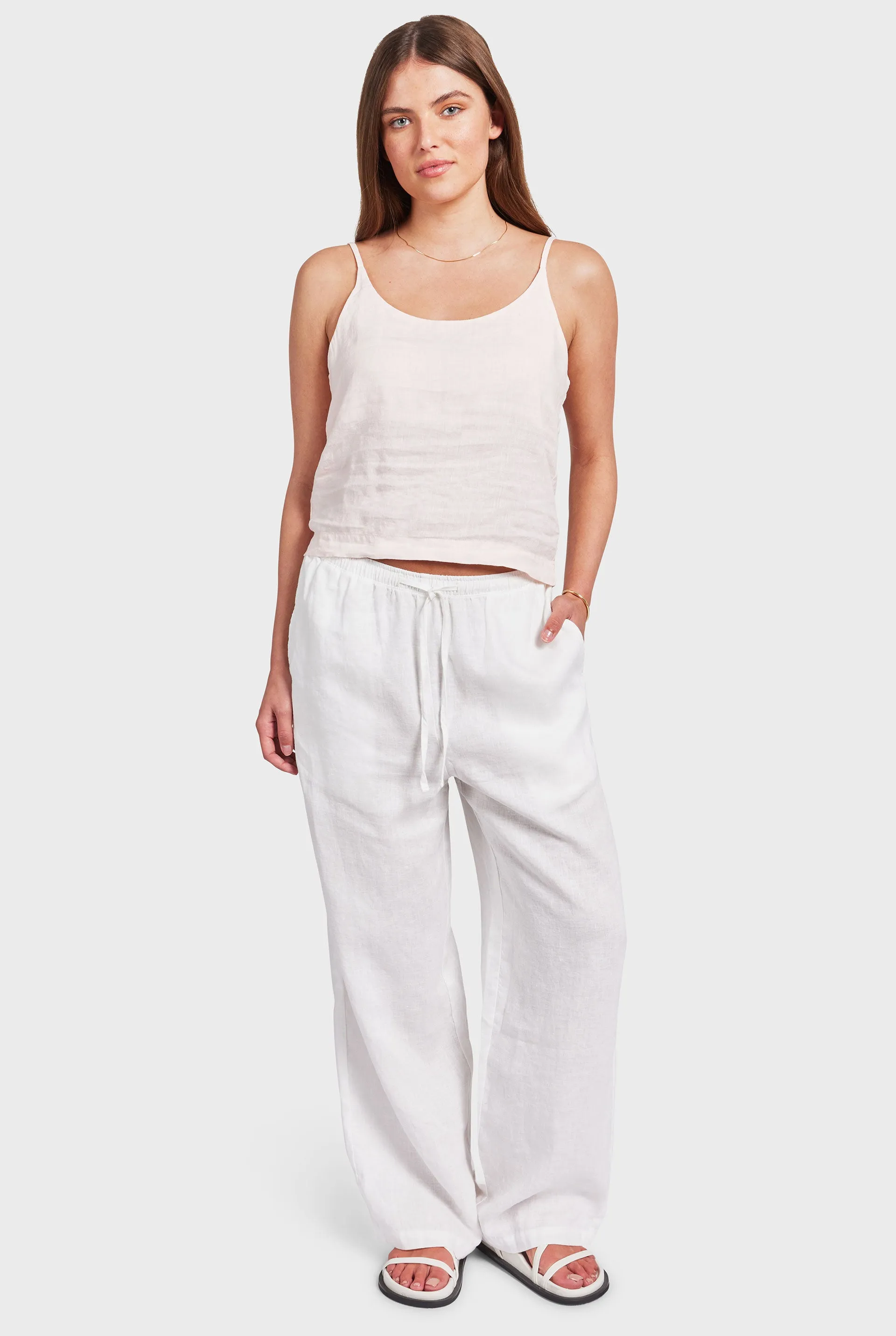 Essential Linen Cami sold by The Academy Brand product image thumbnail 3