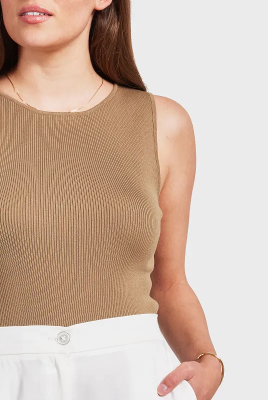 June Rib Tank sold by The Academy Brand