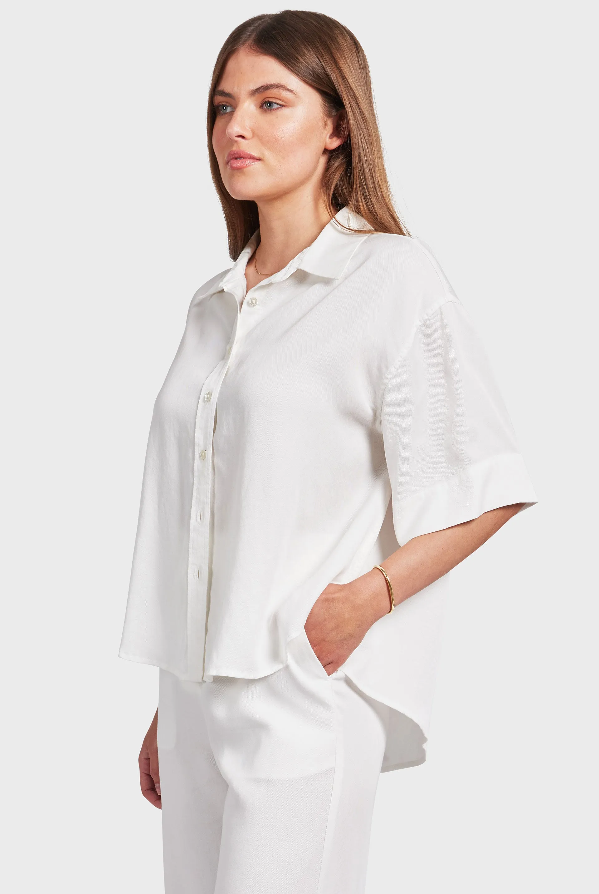 Greta Short Sleeve Shirt sold by The Academy Brand product image thumbnail 3