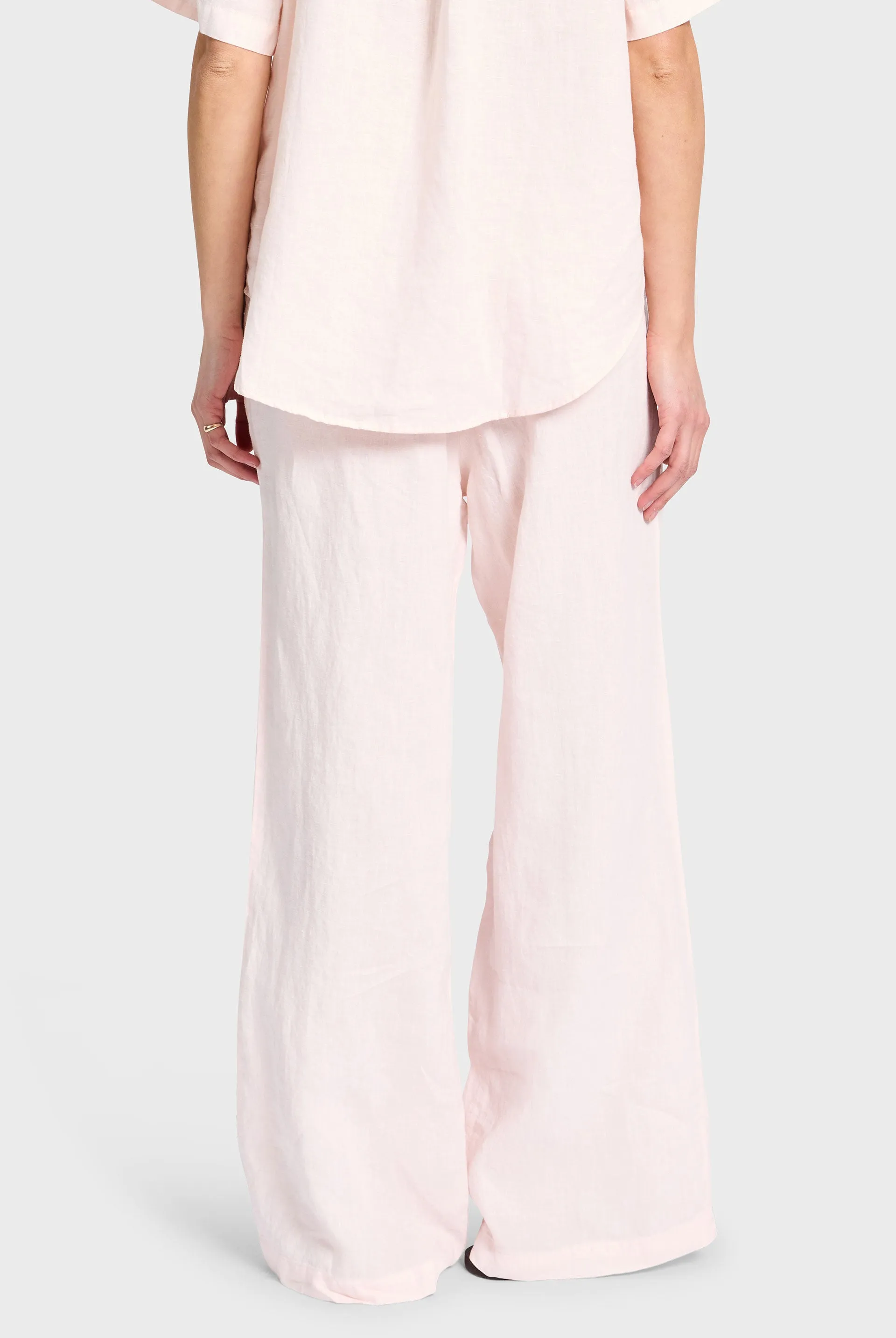 Linen Relaxed Trouser sold by The Academy Brand product image thumbnail 5