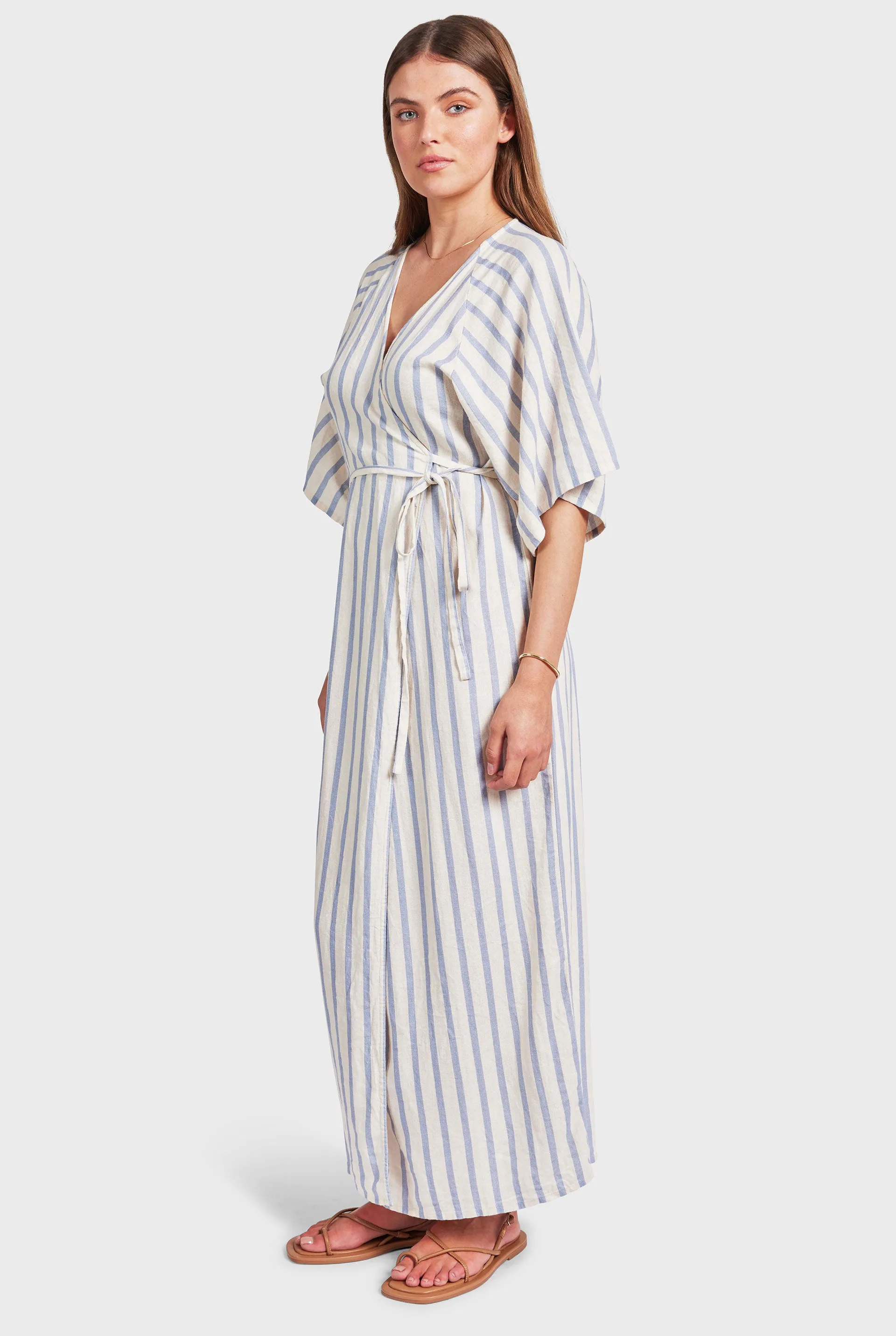 Charlie Wrap Dress sold by The Academy Brand product image thumbnail 3