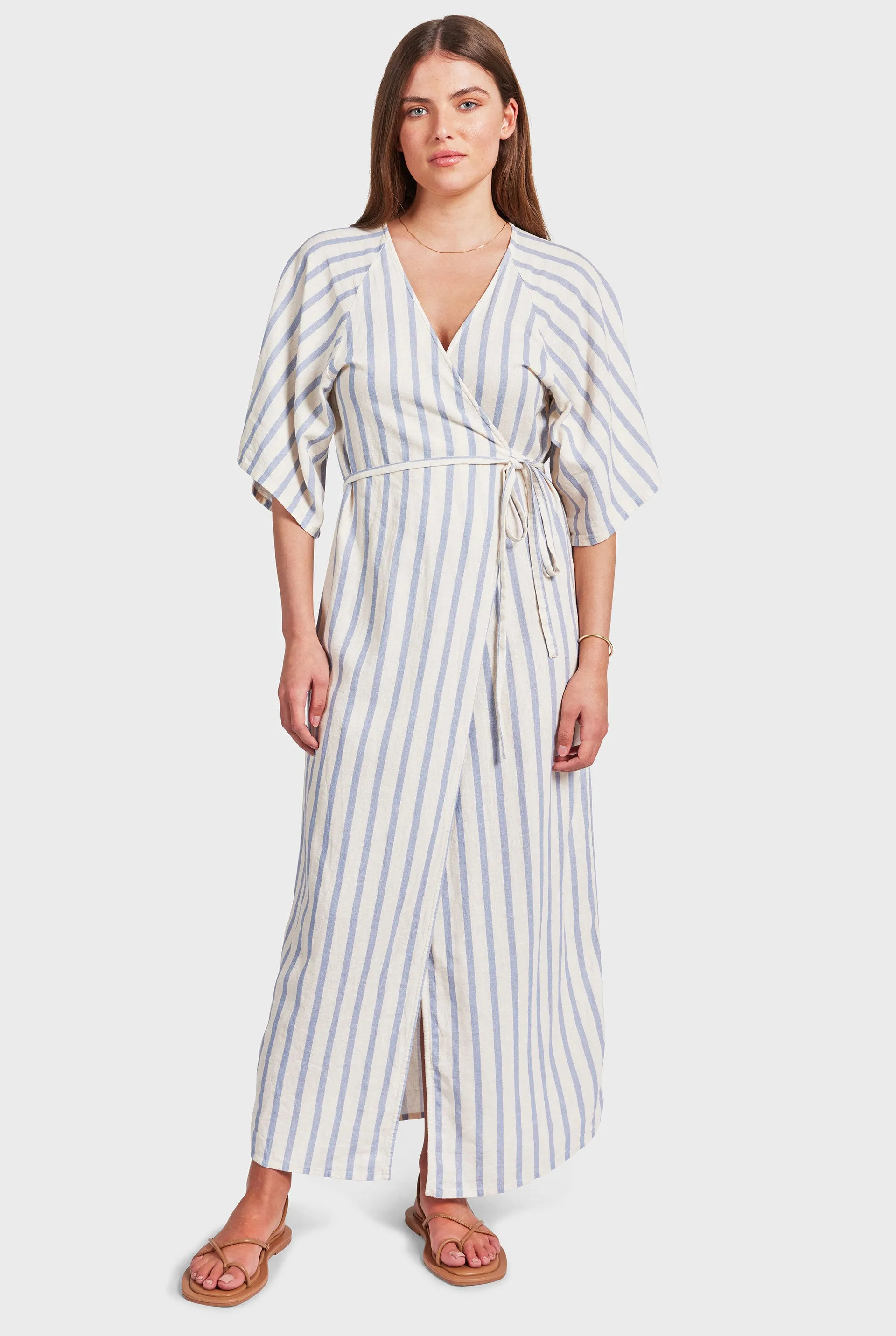 Charlie Wrap Dress sold by The Academy Brand product image thumbnail 2