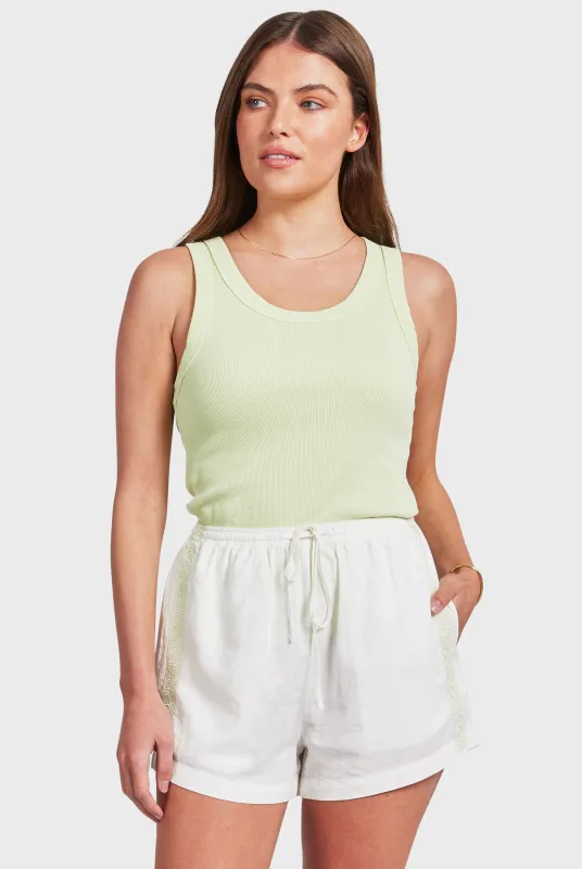 Essential Rib Tank sold by The Academy Brand