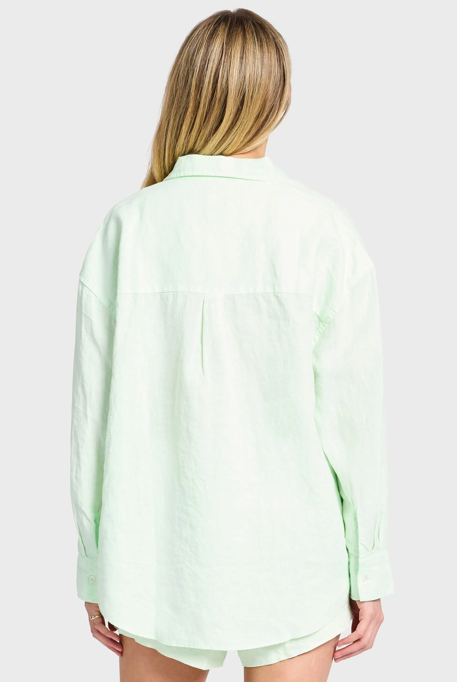 Hampton Linen Shirt sold by The Academy Brand product image thumbnail 5