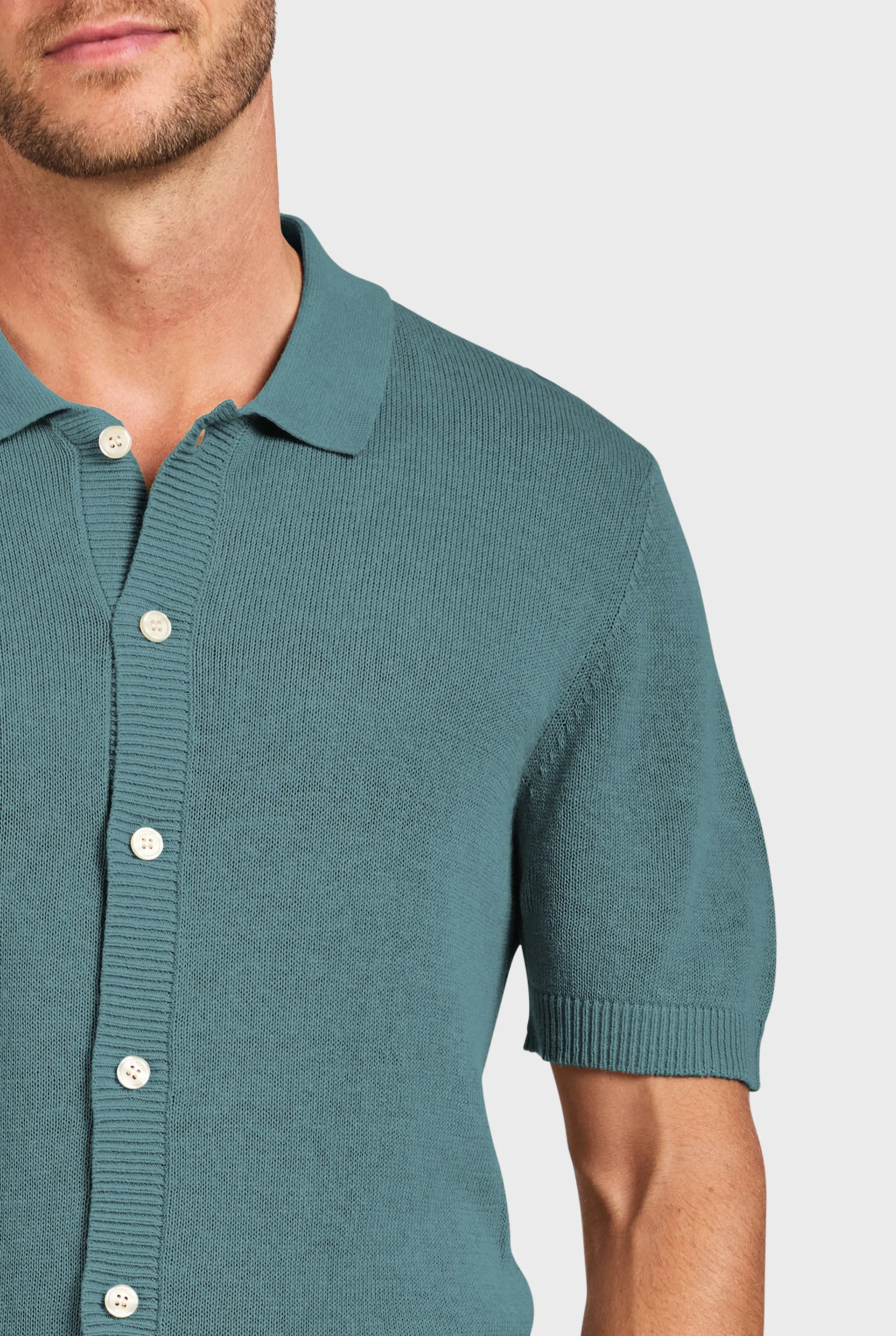 Gatsby Knit Polo sold by The Academy Brand