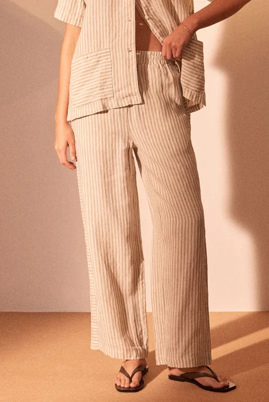 Gladys Linen Pant sold by The Academy Brand
