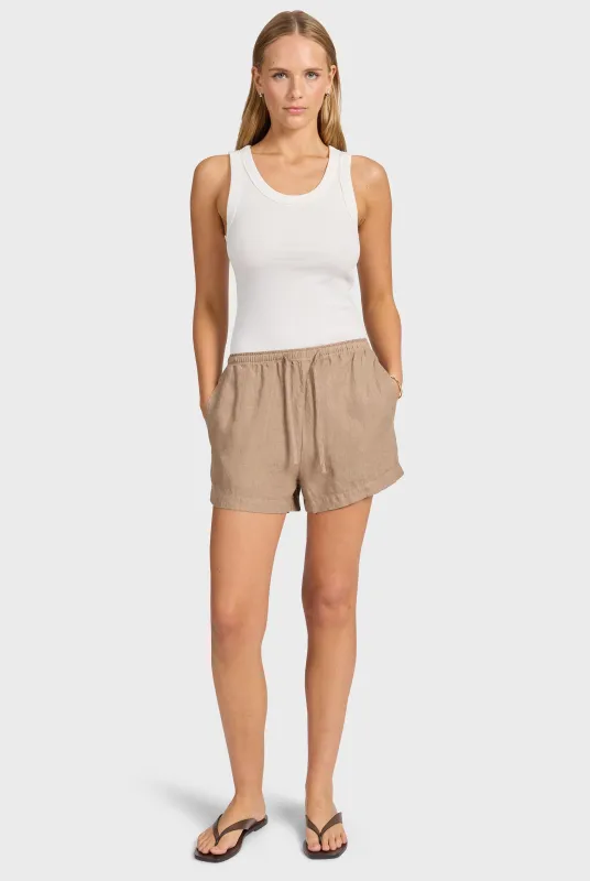 Riviera Linen Short sold by The Academy Brand