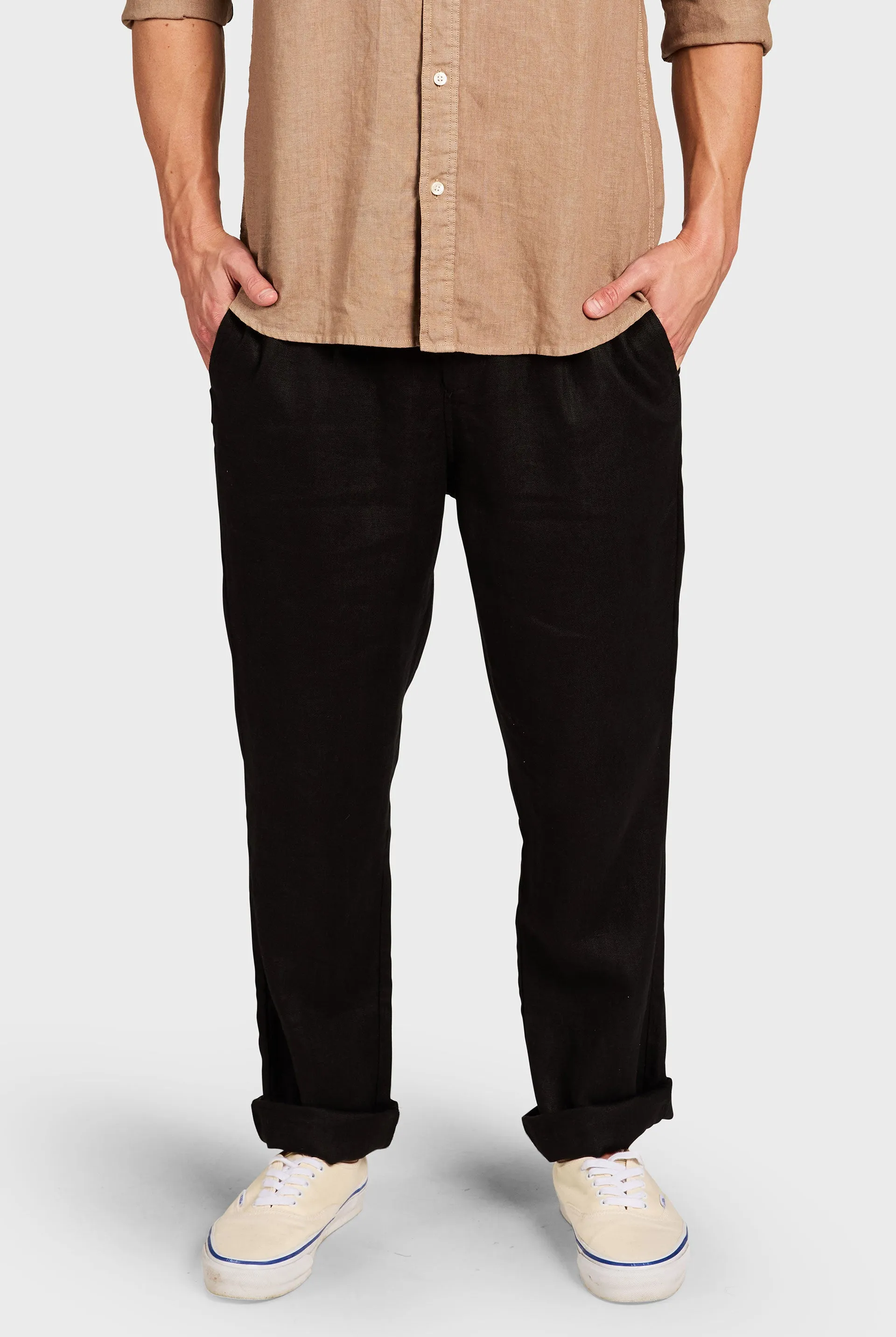 Dean Linen Chino sold by The Academy Brand product image thumbnail 2