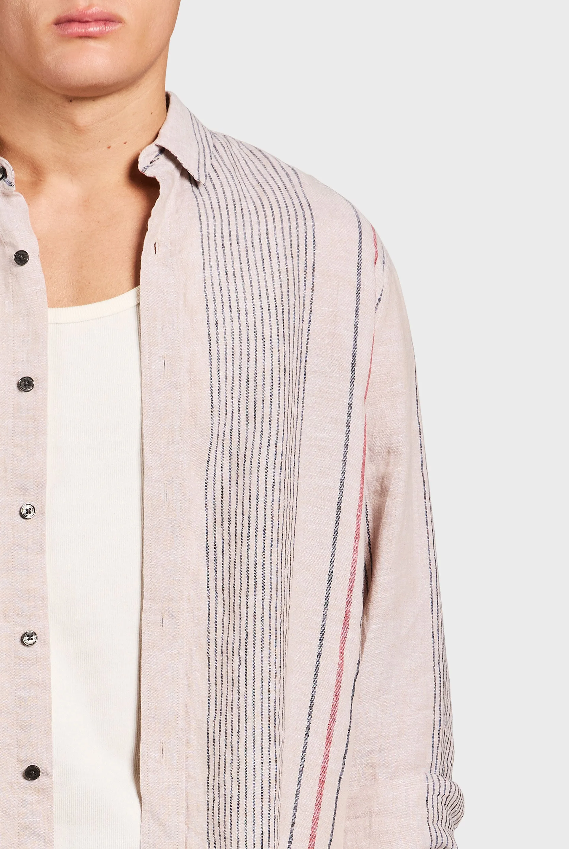 Dean Linen Shirt sold by The Academy Brand product image thumbnail 2