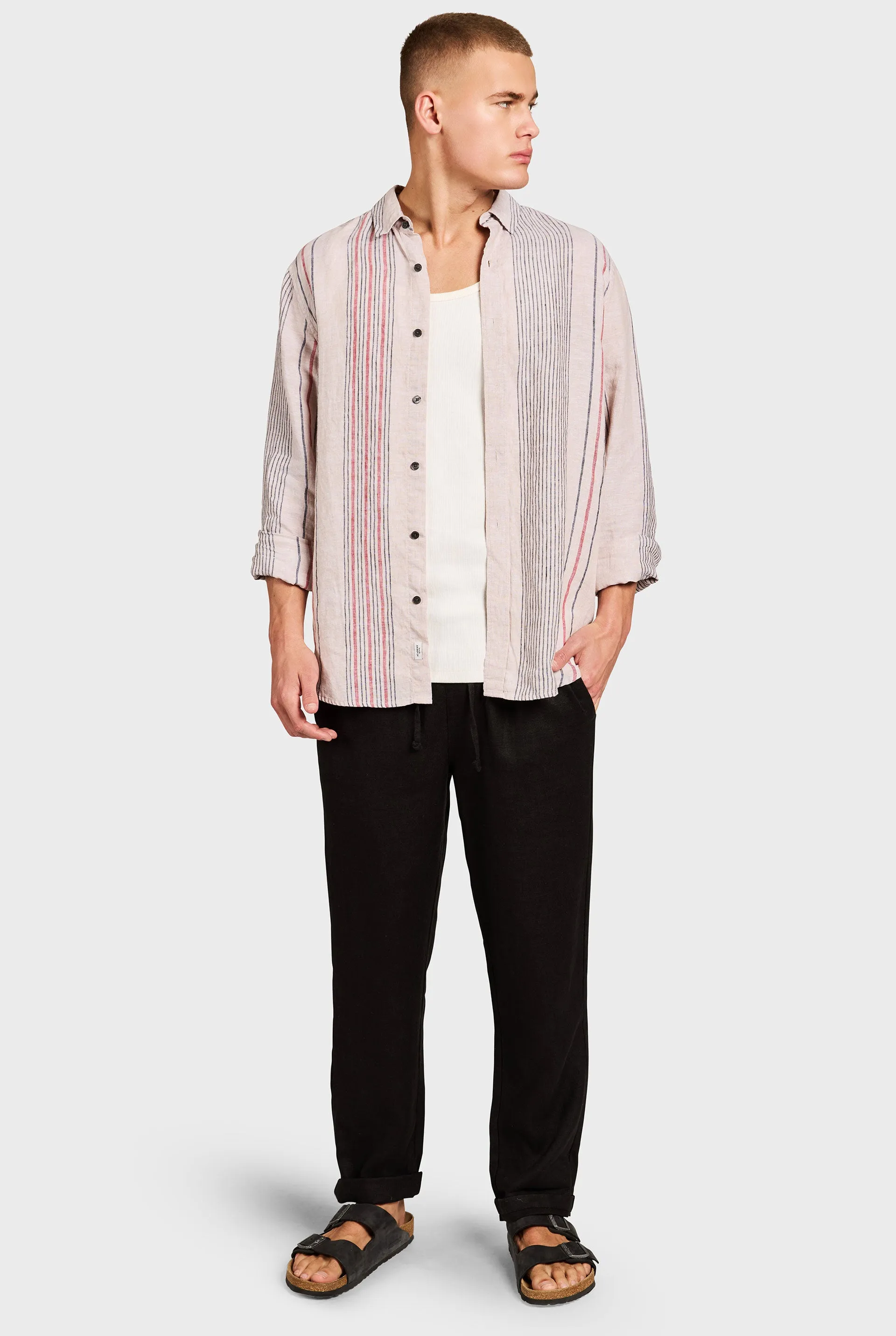 Dean Linen Shirt sold by The Academy Brand product image thumbnail 3