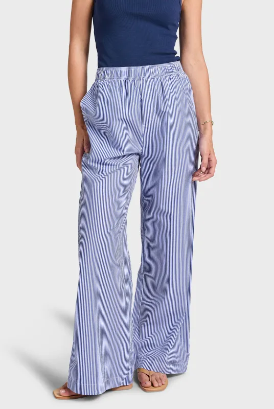 Alma Stripe Poplin Pant sold by The Academy Brand