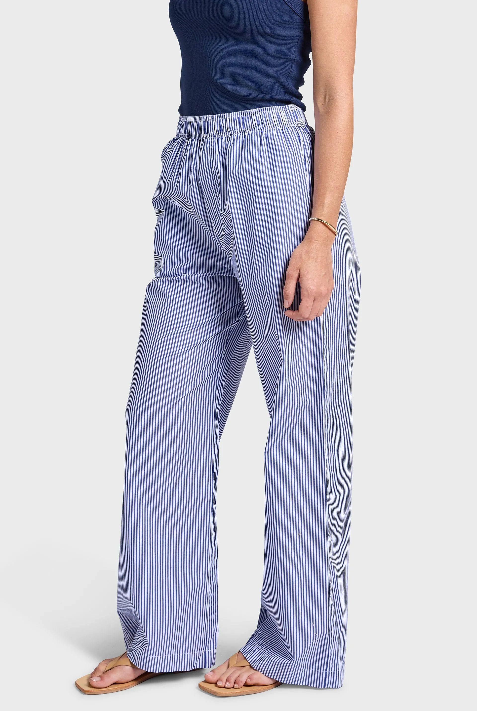 Alma Stripe Poplin Pant sold by The Academy Brand product image thumbnail 4