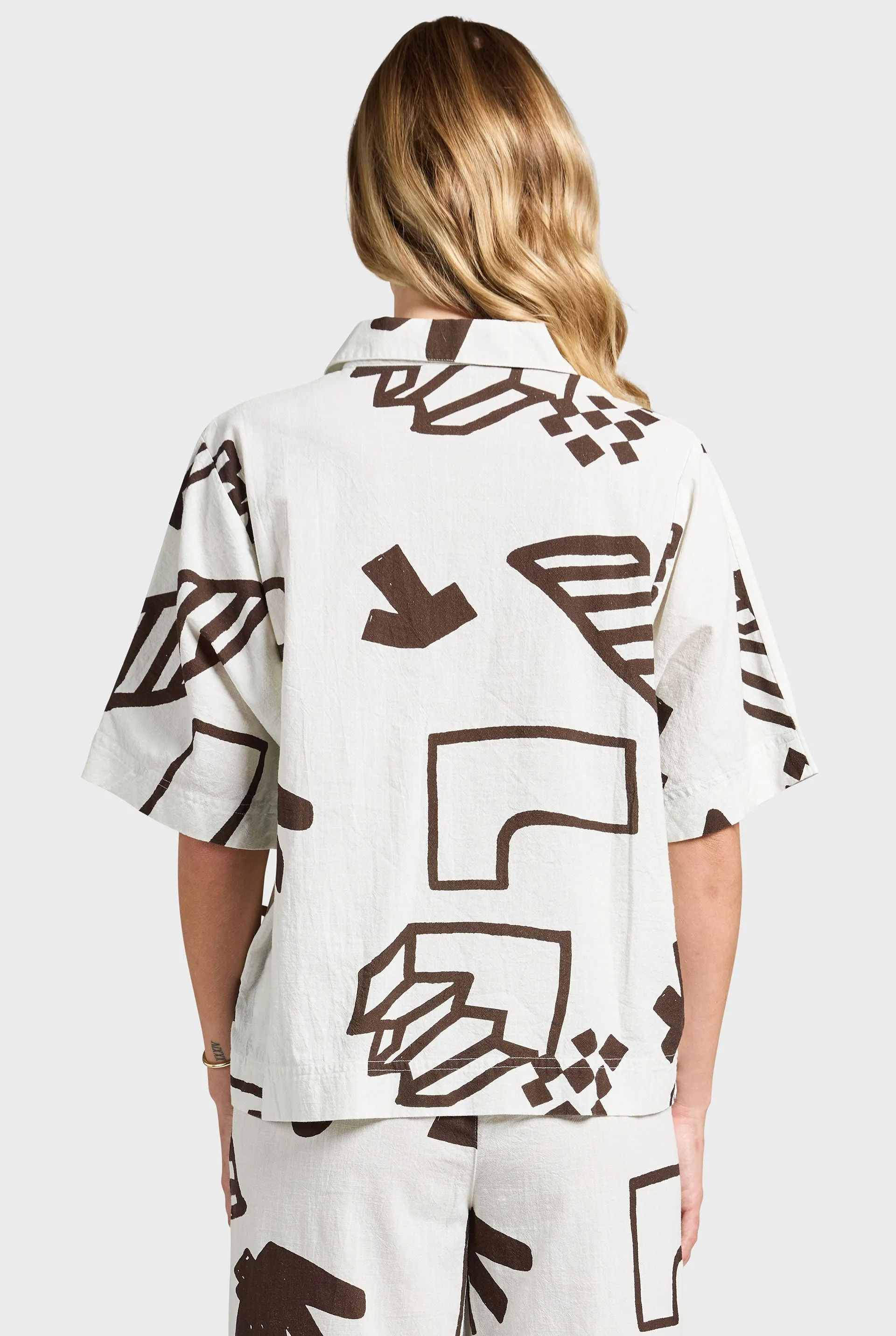 Ida Short Sleeve Shirt sold by The Academy Brand product image thumbnail 5
