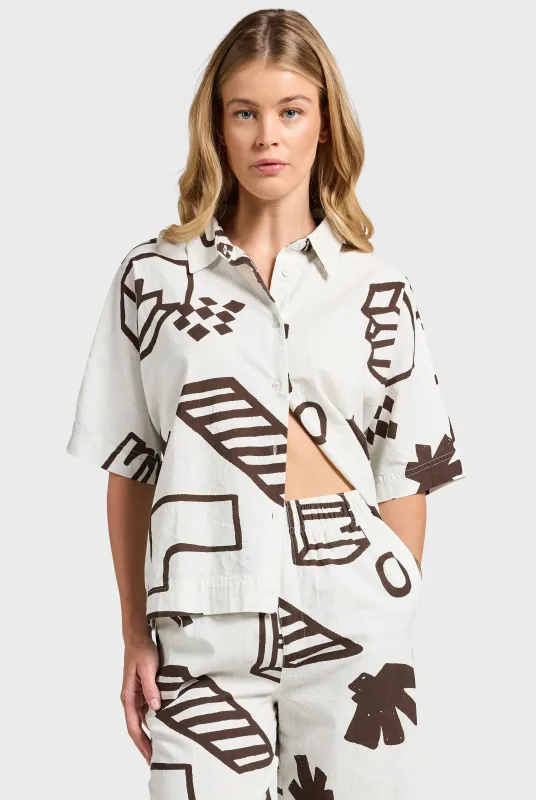 Ida Short Sleeve Shirt sold by The Academy Brand