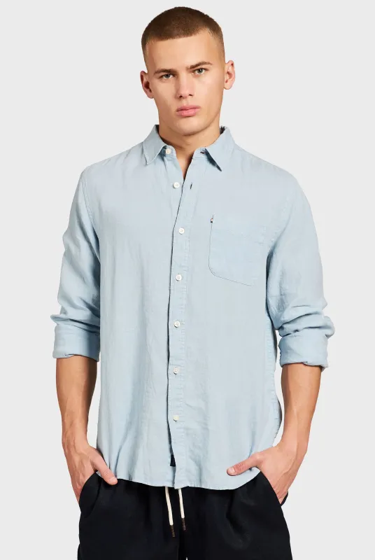 Hampton Linen Shirt sold by The Academy Brand