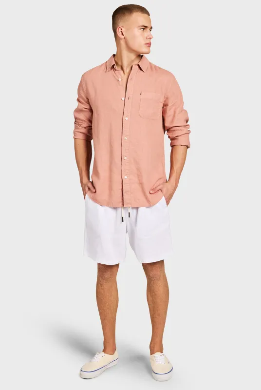 Hampton Linen Shirt sold by The Academy Brand