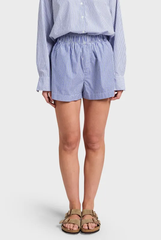 Alma Stripe Poplin Short sold by The Academy Brand