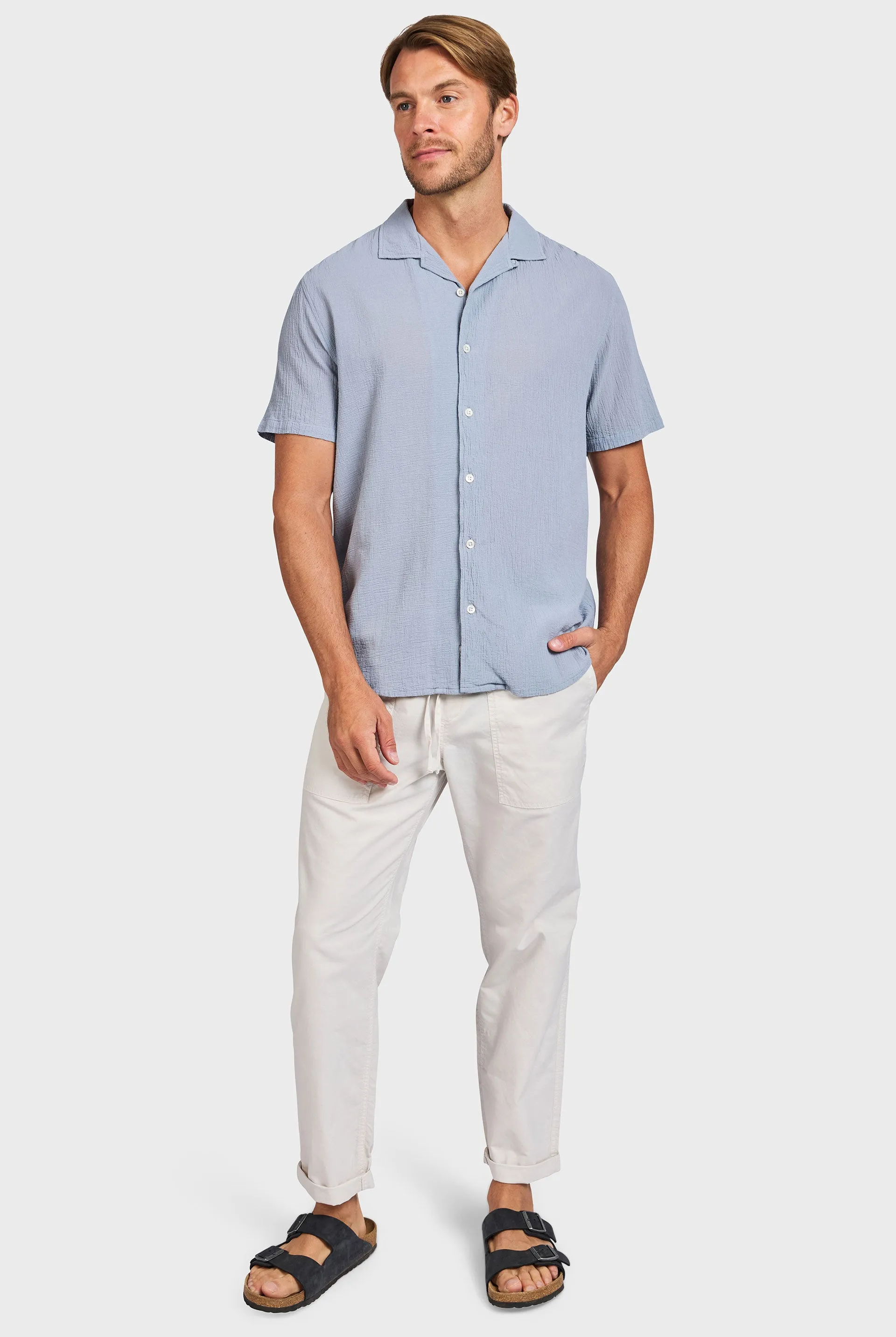 Bedford Short Sleeve Shirt sold by The Academy Brand product image thumbnail 3