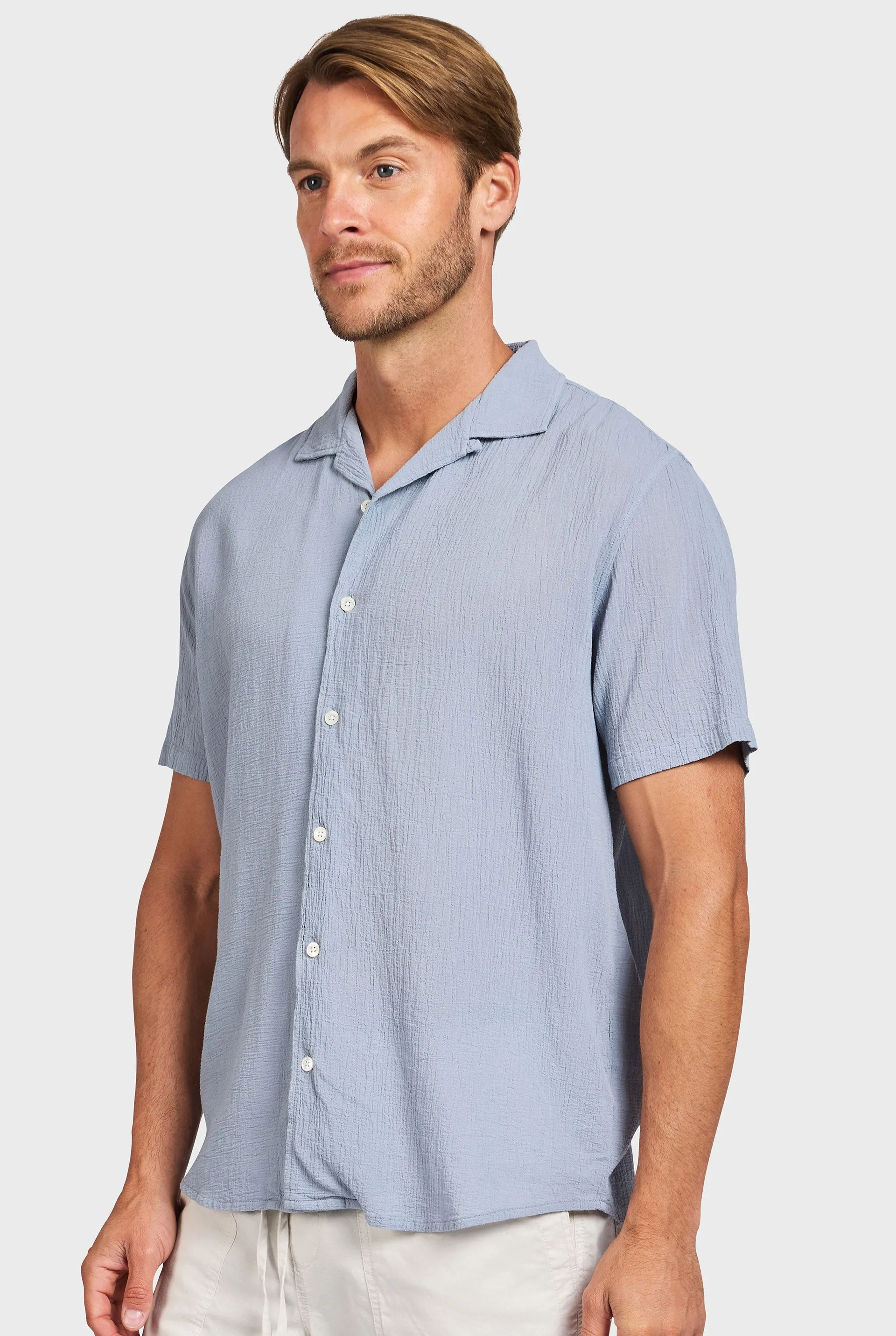 Bedford Short Sleeve Shirt sold by The Academy Brand product image thumbnail 4
