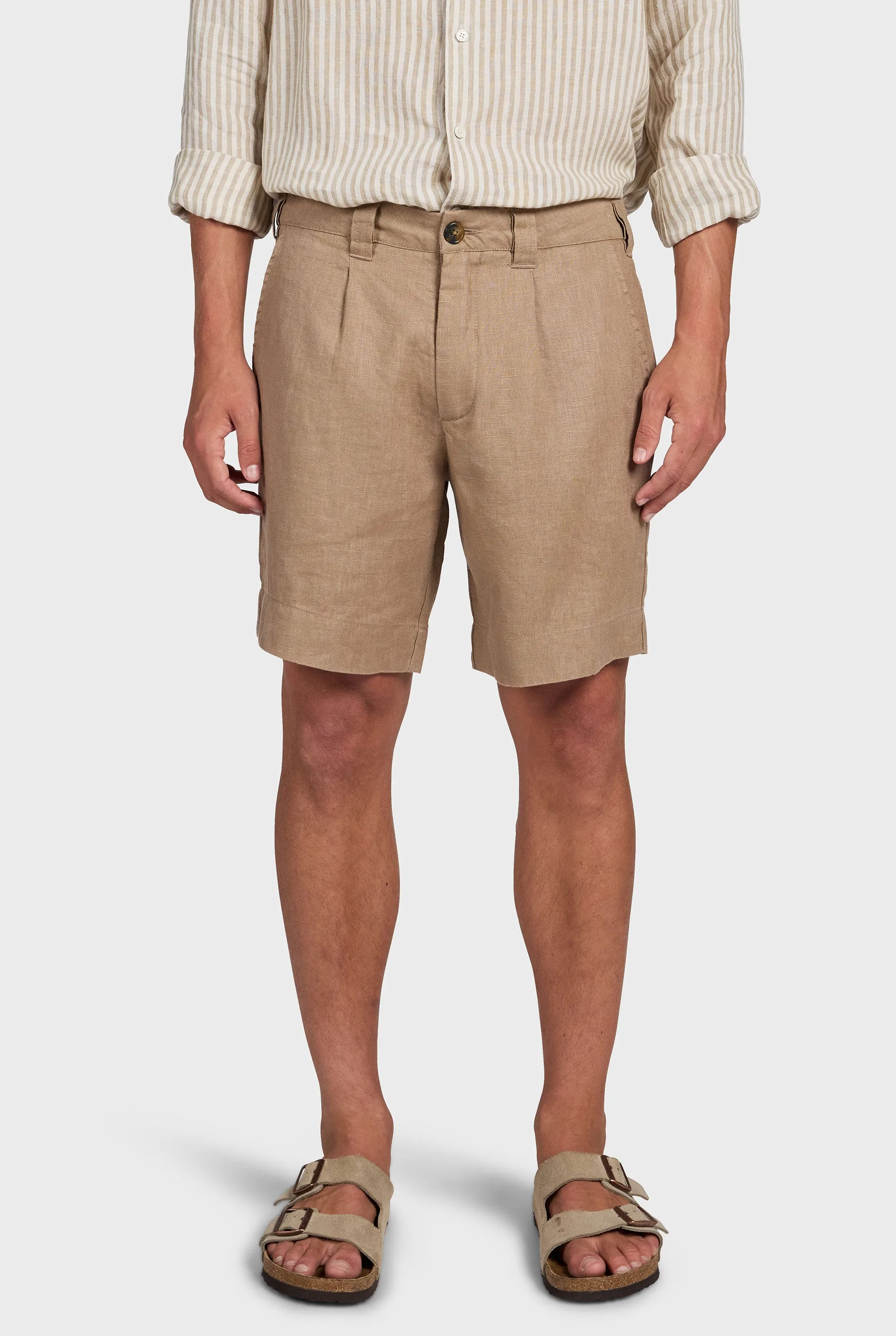 Dean Linen Short sold by The Academy Brand