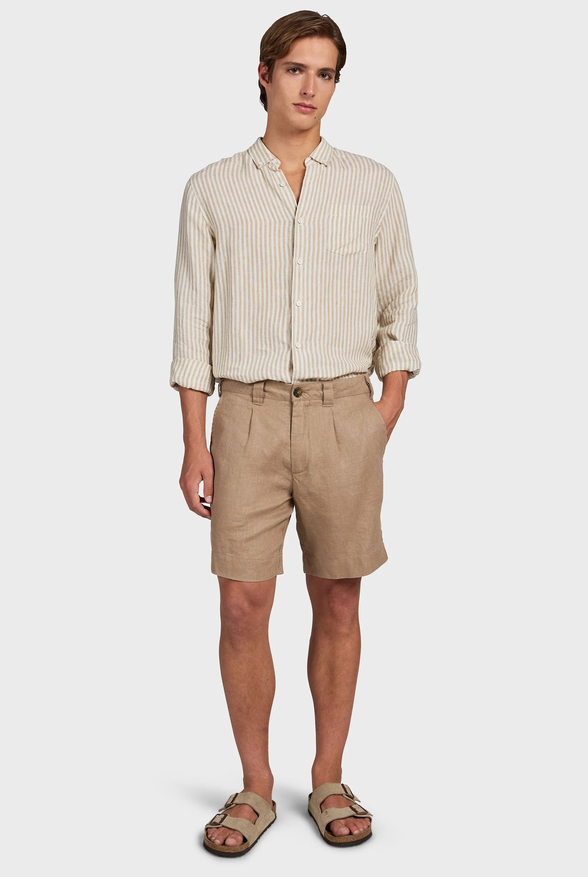 Dean Linen Short sold by The Academy Brand product image thumbnail 2