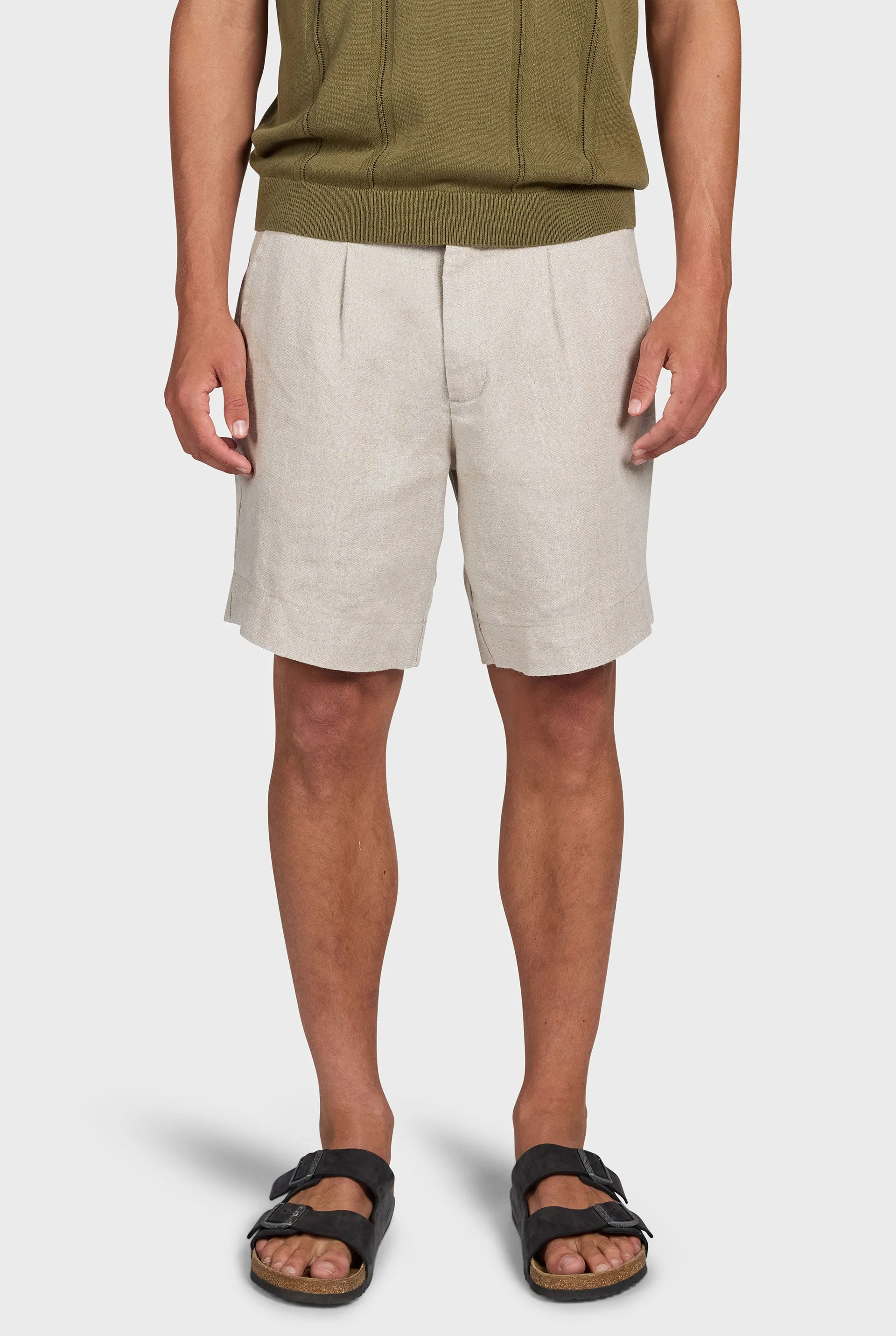Dean Linen Short sold by The Academy Brand